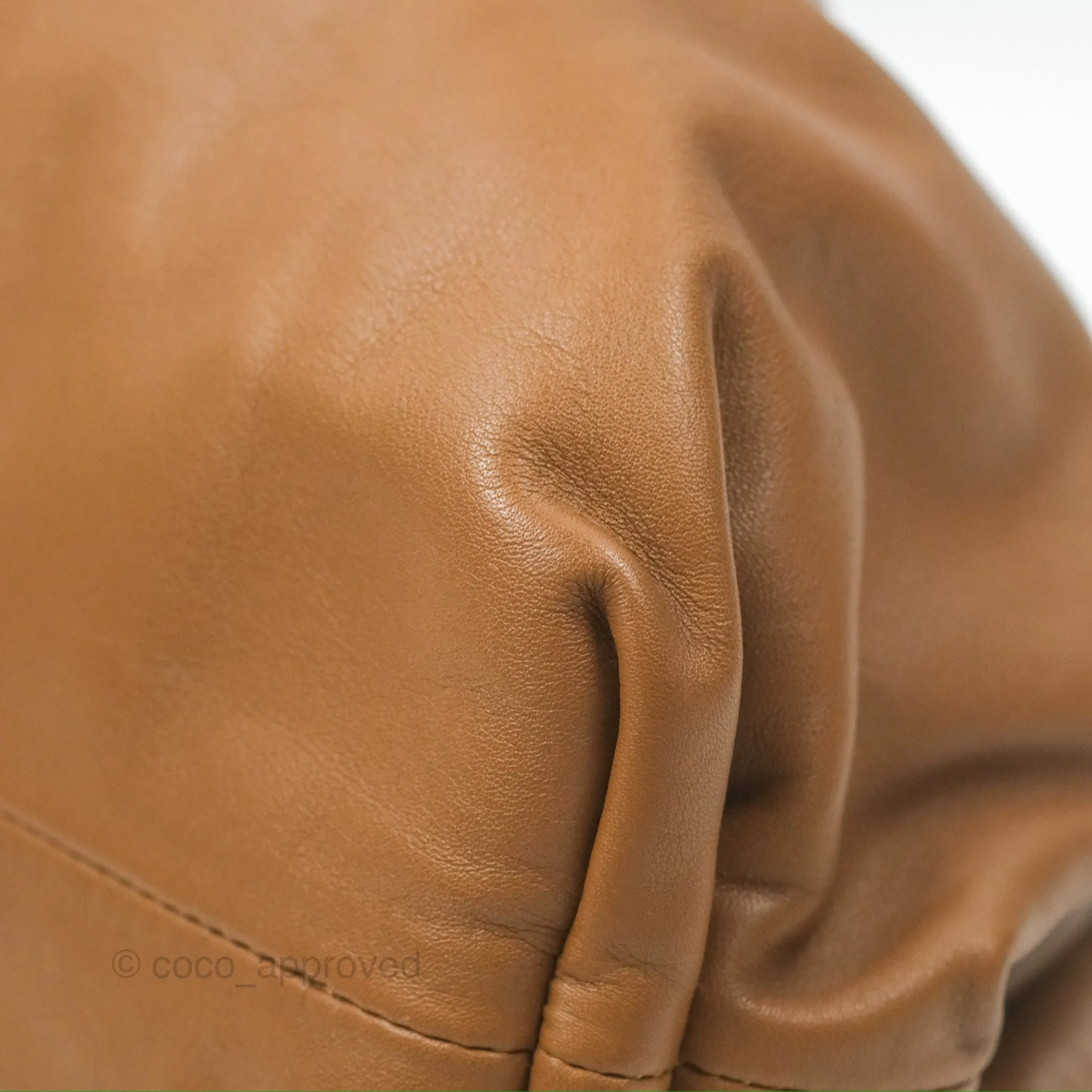 Bottega Veneta The Pouch Camel Butter Calfskin