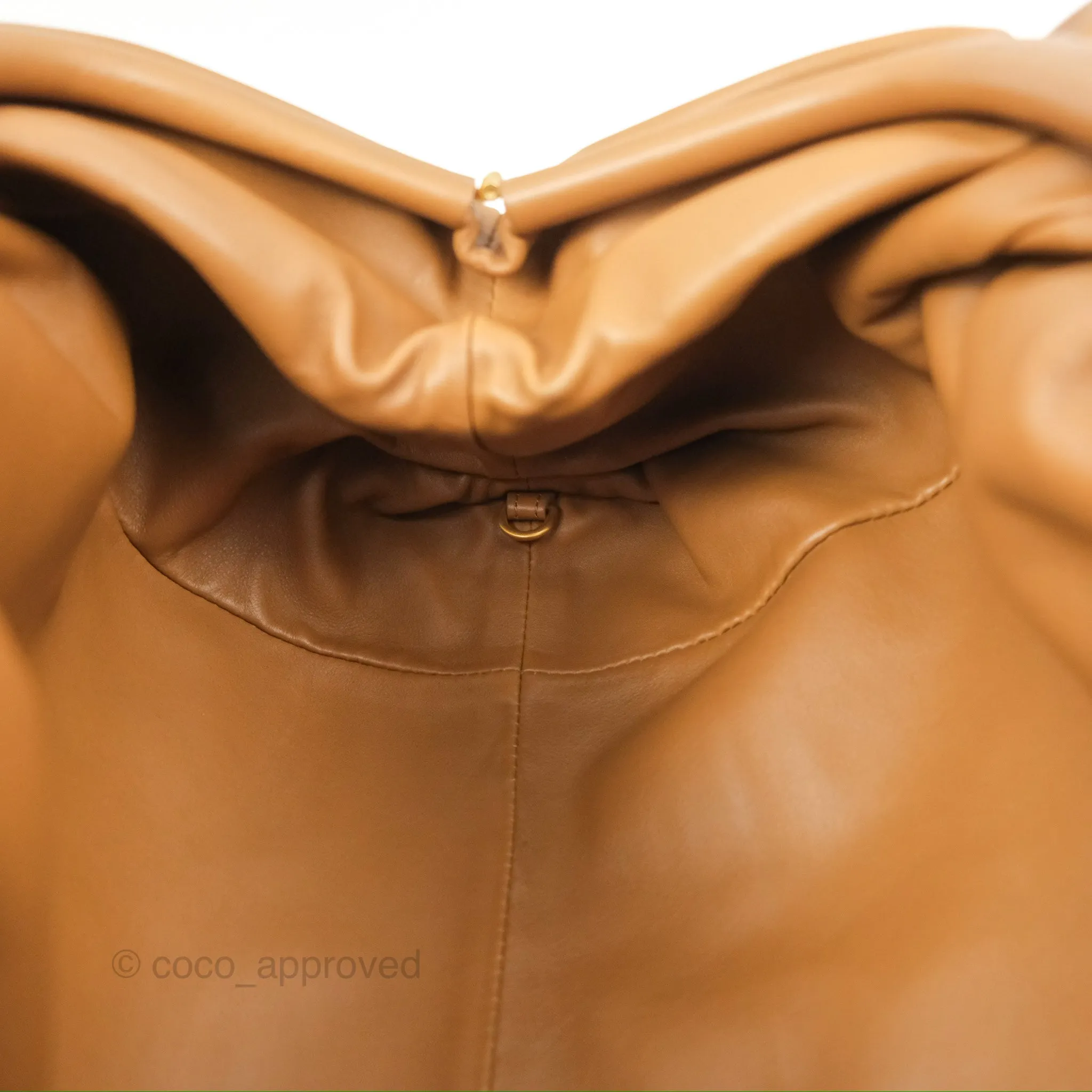 Bottega Veneta The Pouch Camel Butter Calfskin