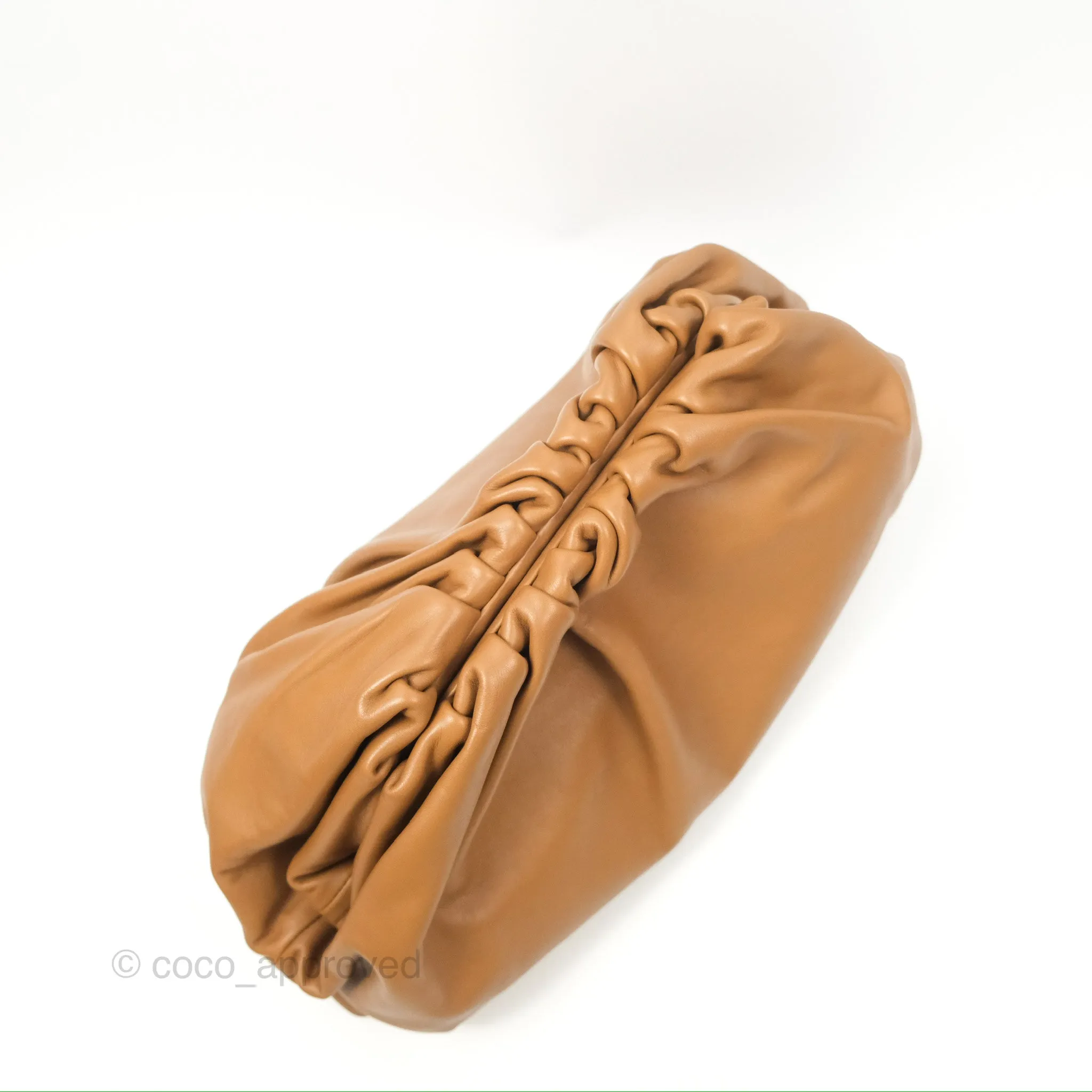 Bottega Veneta The Pouch Camel Butter Calfskin
