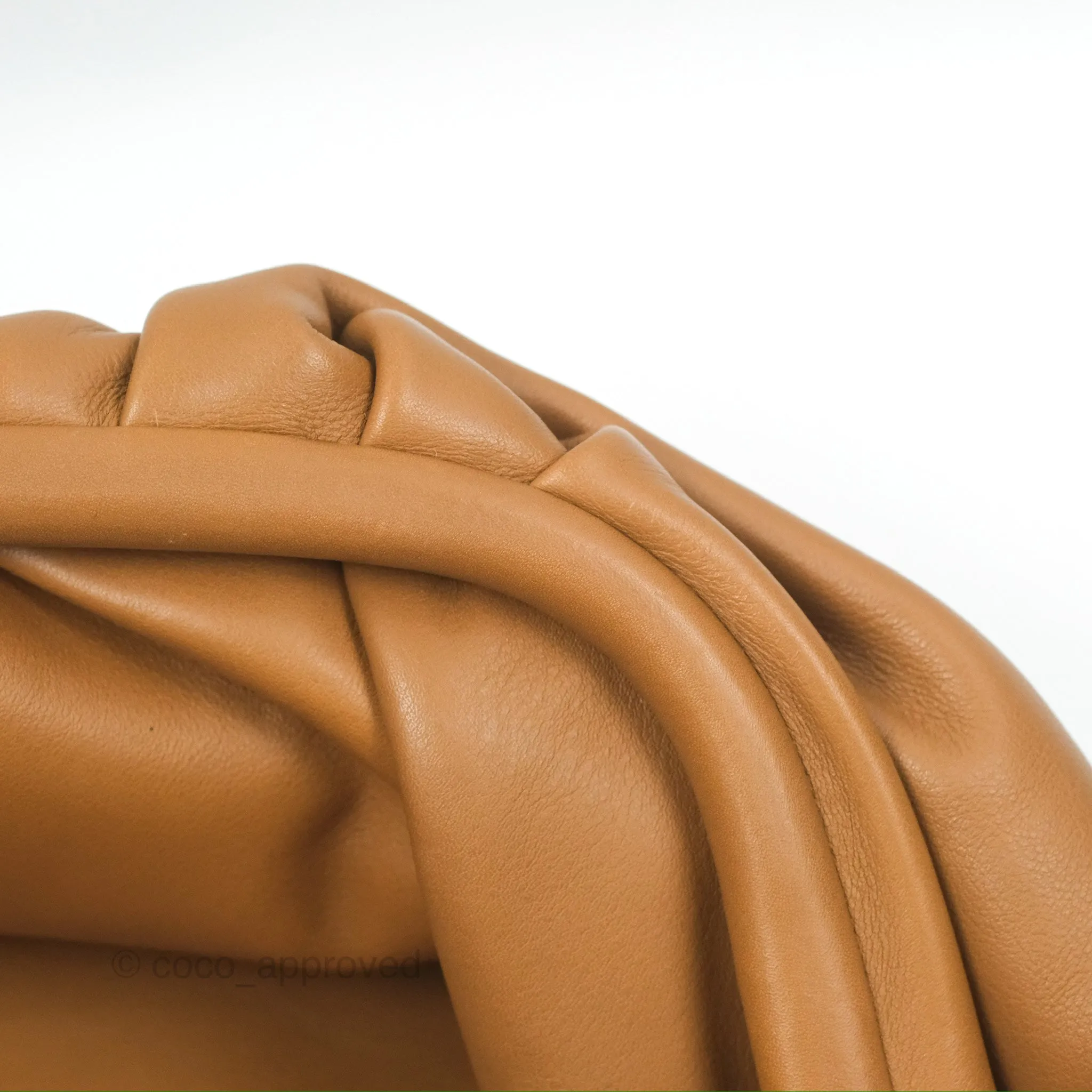 Bottega Veneta The Pouch Camel Butter Calfskin
