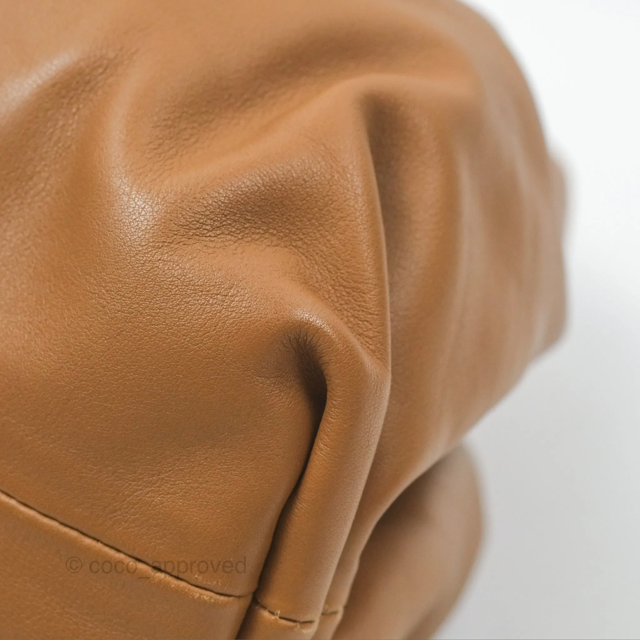 Bottega Veneta The Pouch Camel Butter Calfskin