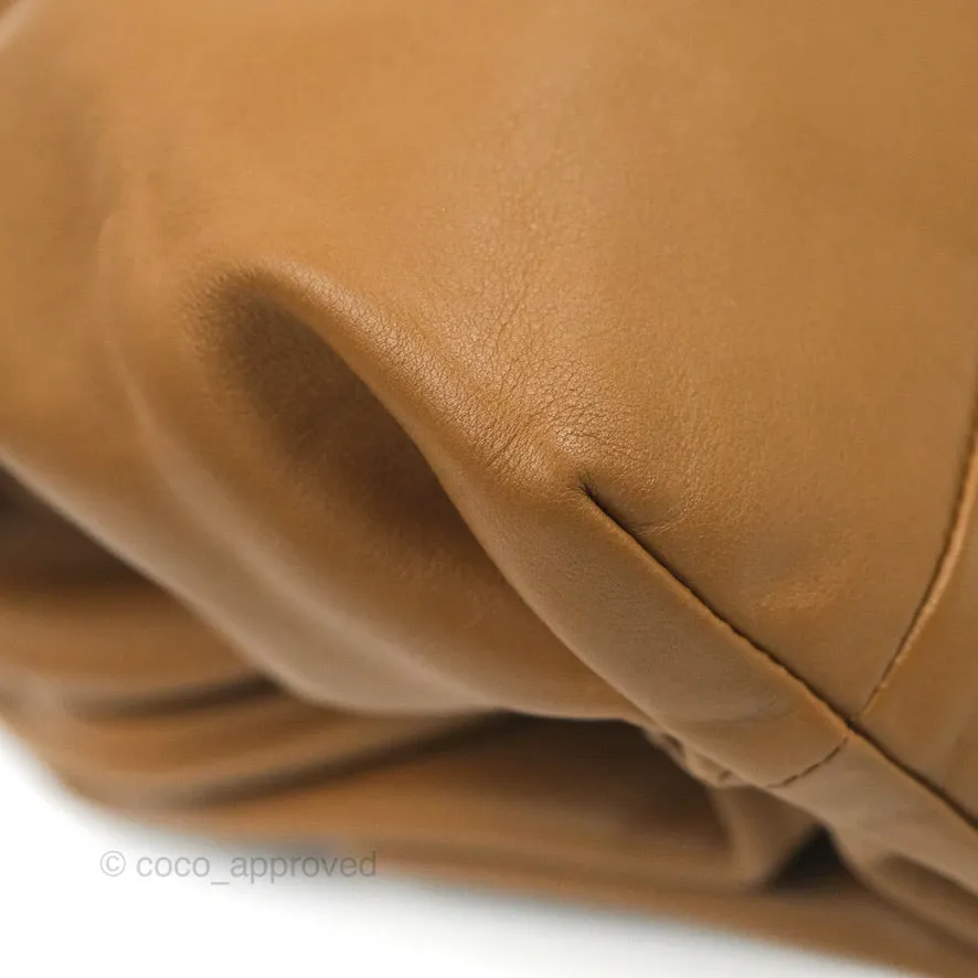 Bottega Veneta The Pouch Camel Calfskin