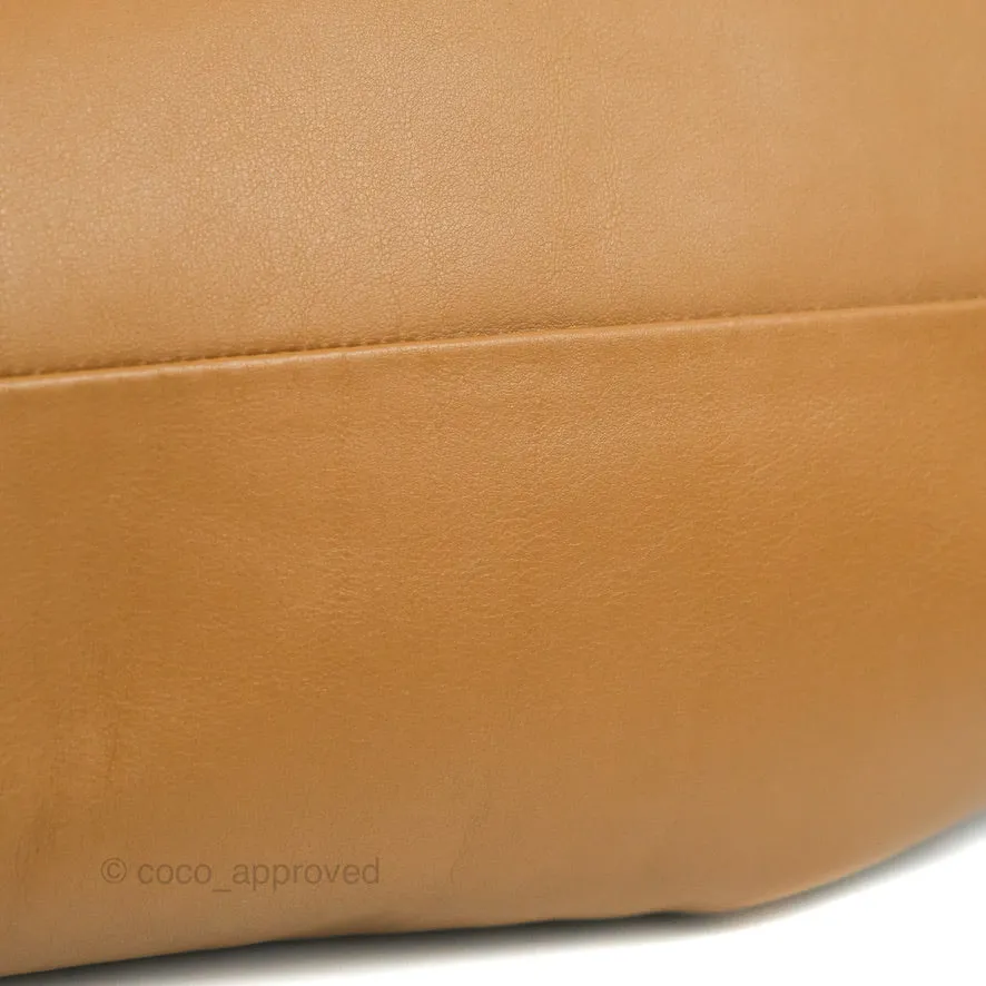 Bottega Veneta The Pouch Camel Calfskin