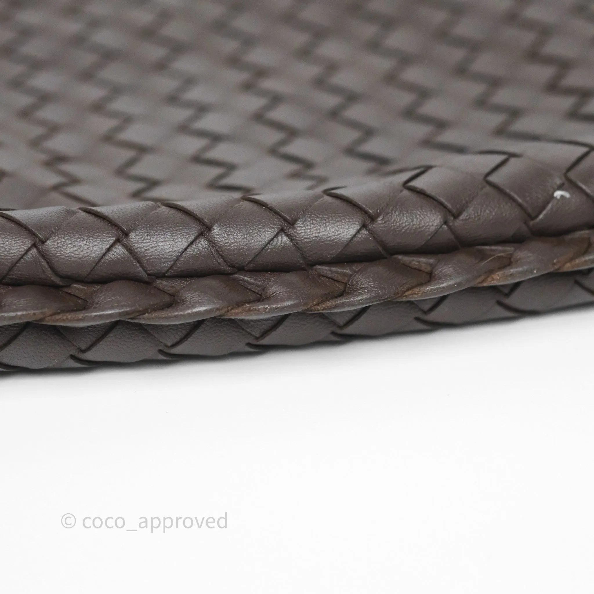 Bottega Veneta Veneta Hobo Ebano Nappa Intrecciato