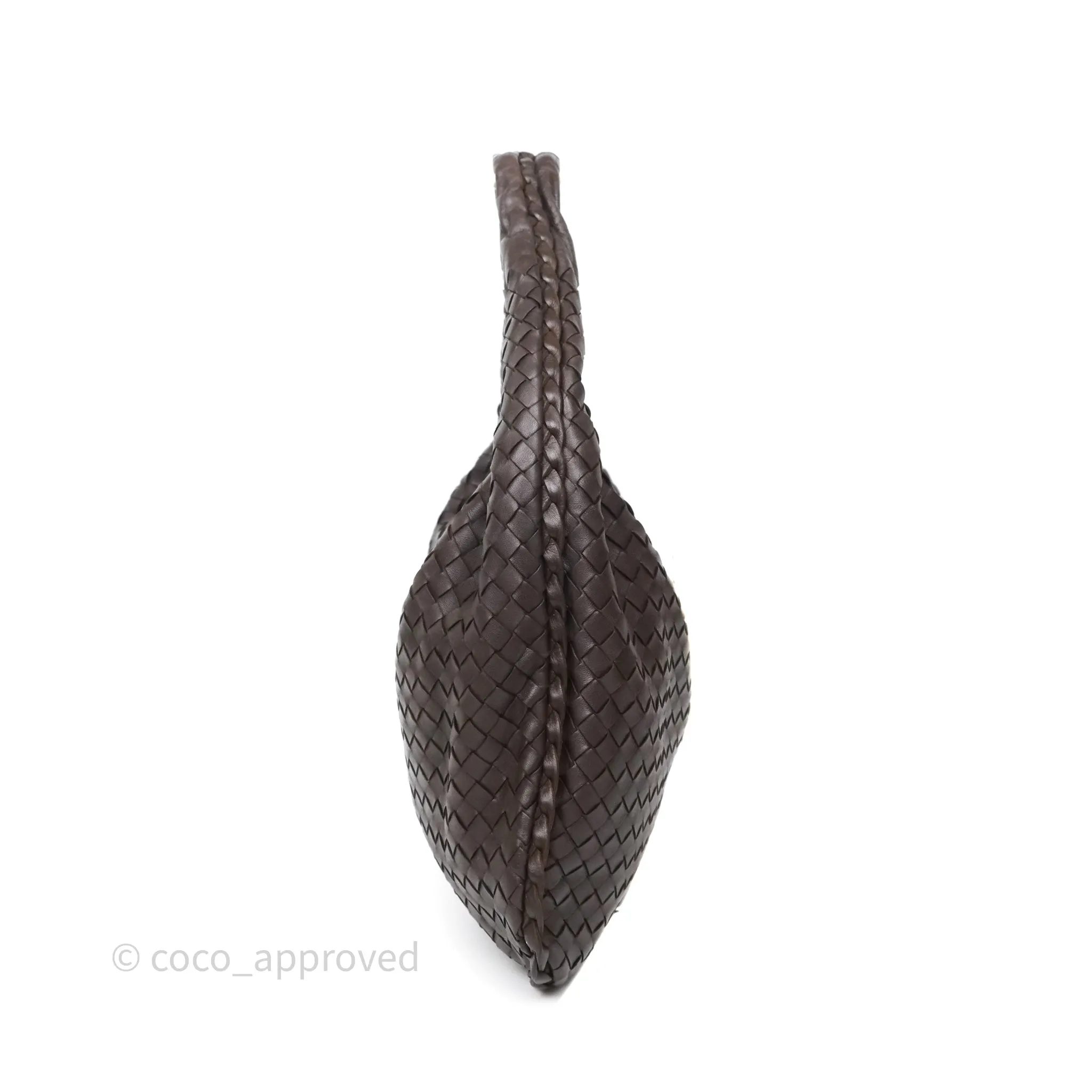 Bottega Veneta Veneta Hobo Ebano Nappa Intrecciato
