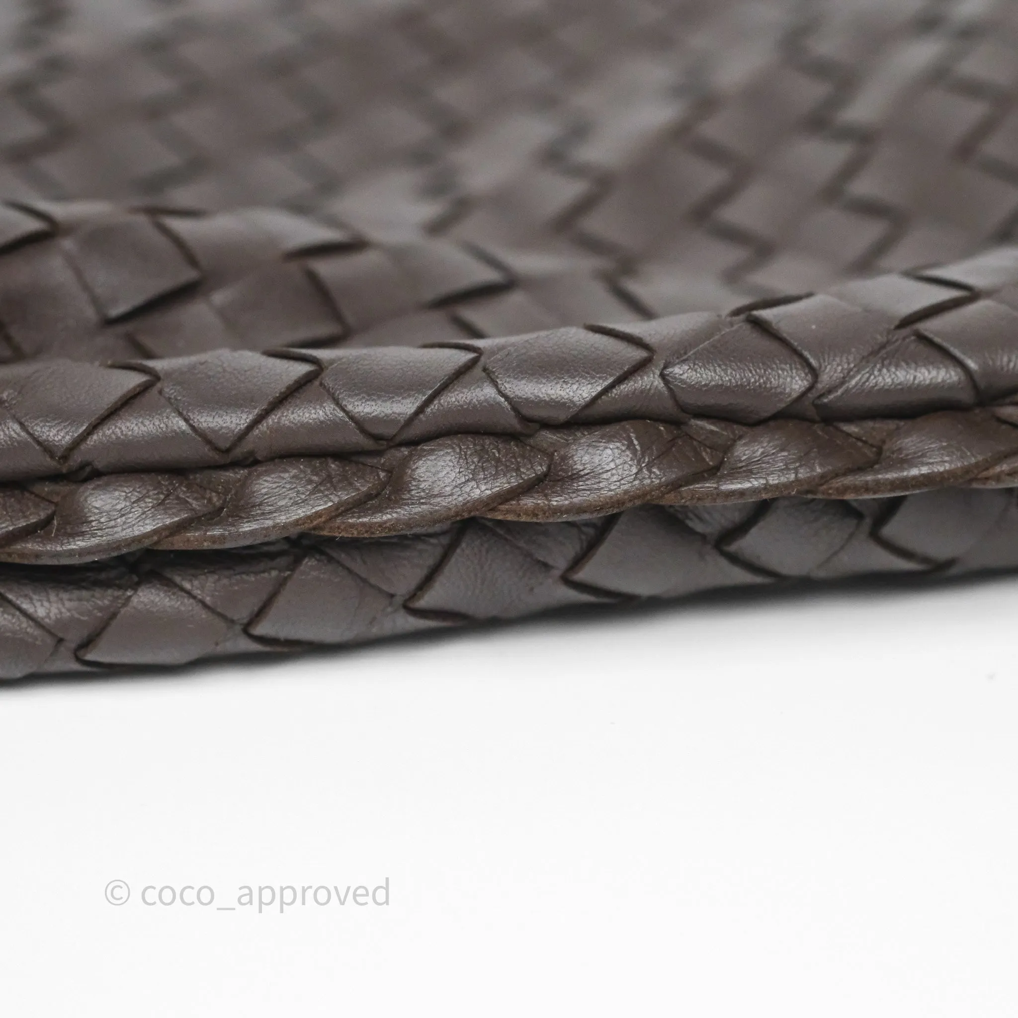 Bottega Veneta Veneta Hobo Ebano Nappa Intrecciato