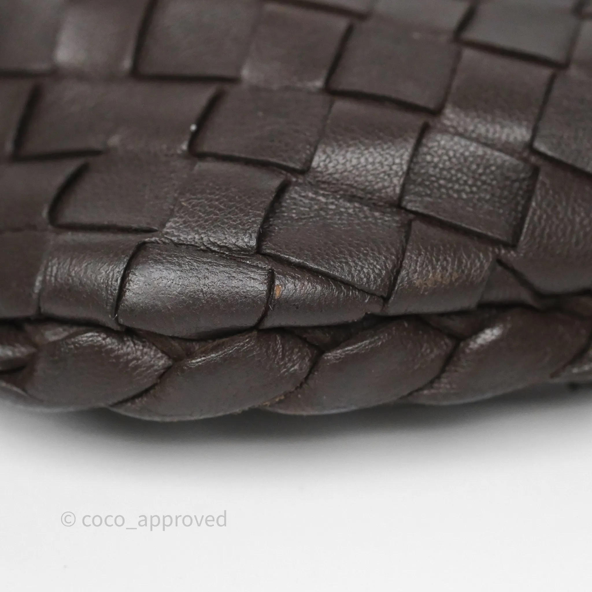 Bottega Veneta Veneta Hobo Ebano Nappa Intrecciato