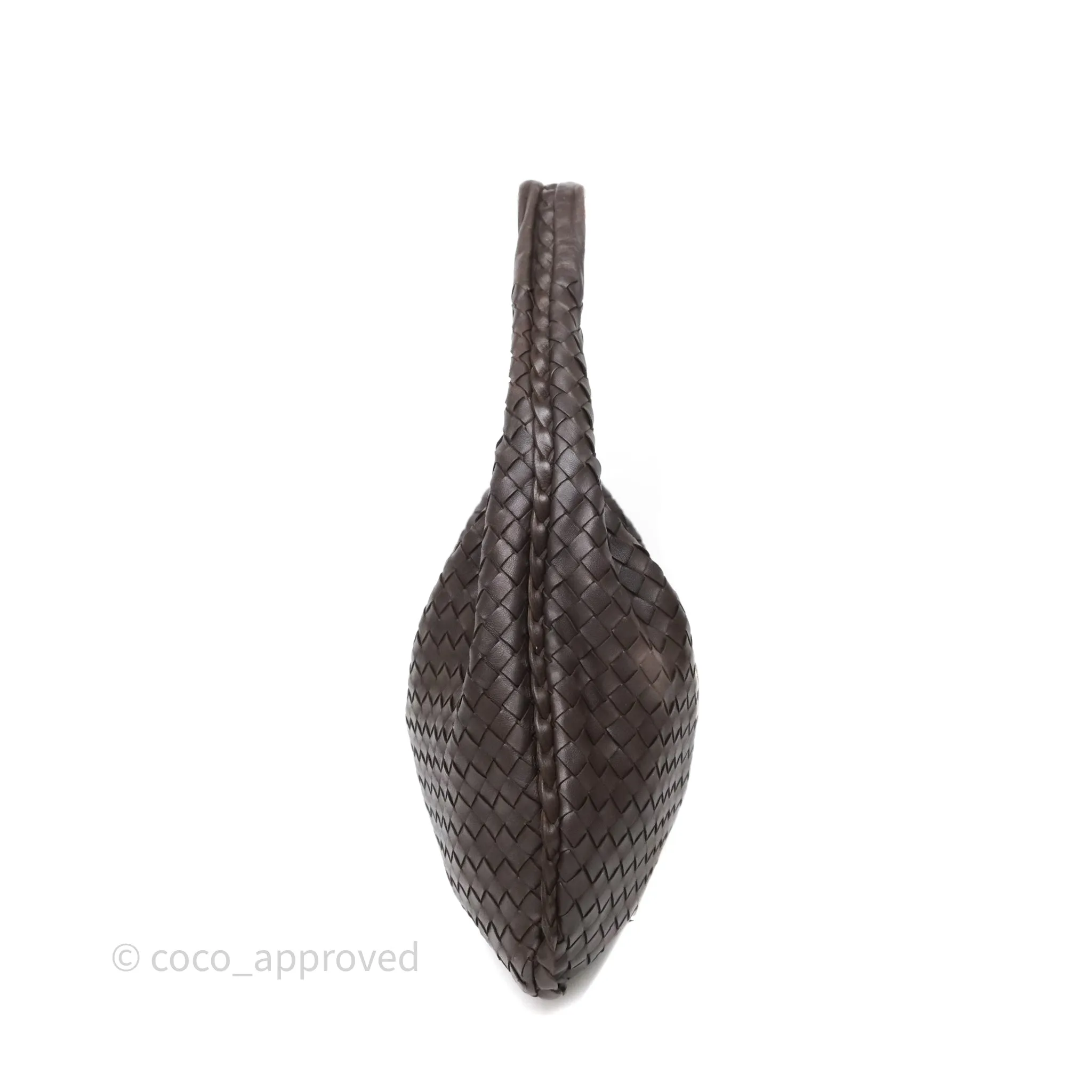 Bottega Veneta Veneta Hobo Ebano Nappa Intrecciato
