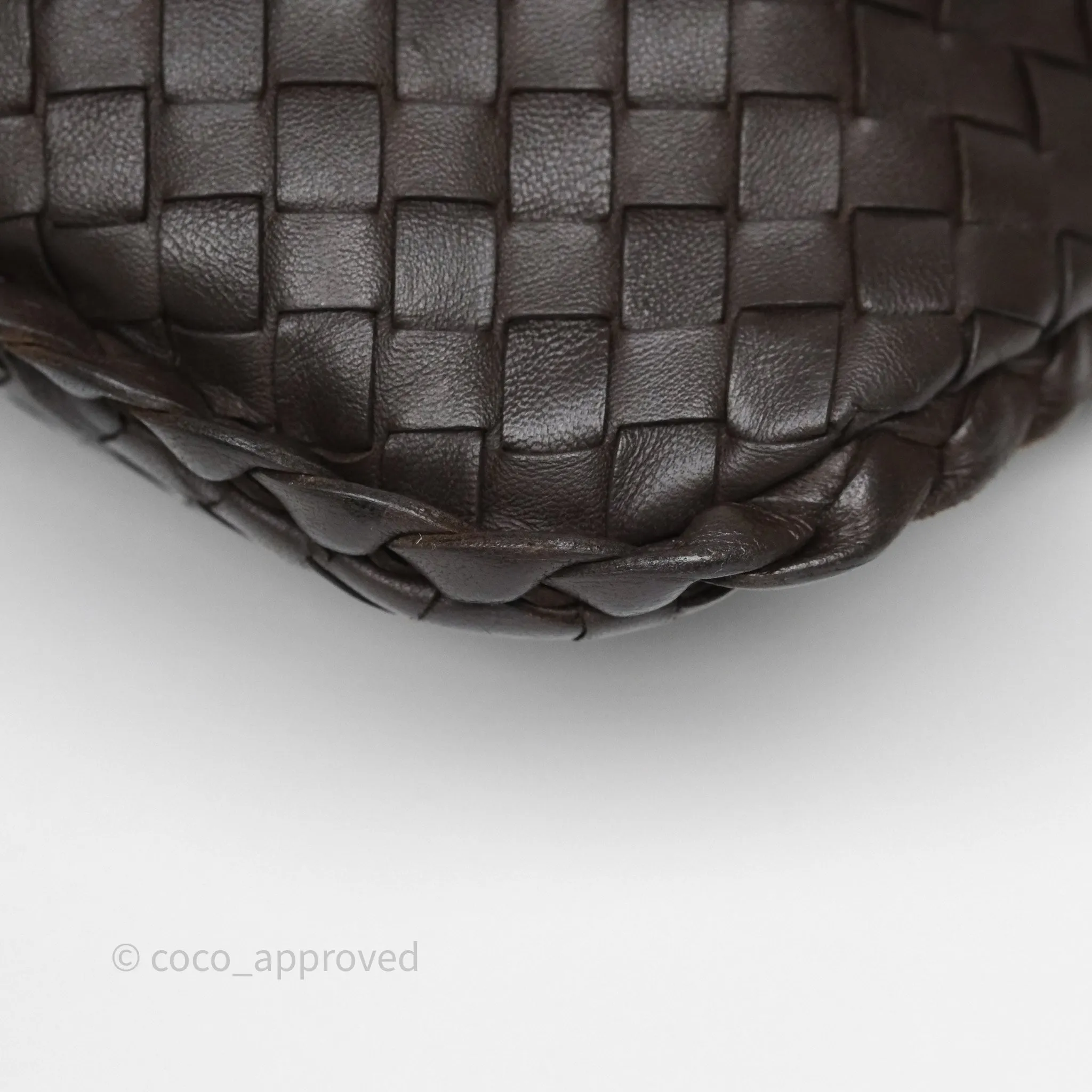 Bottega Veneta Veneta Hobo Ebano Nappa Intrecciato