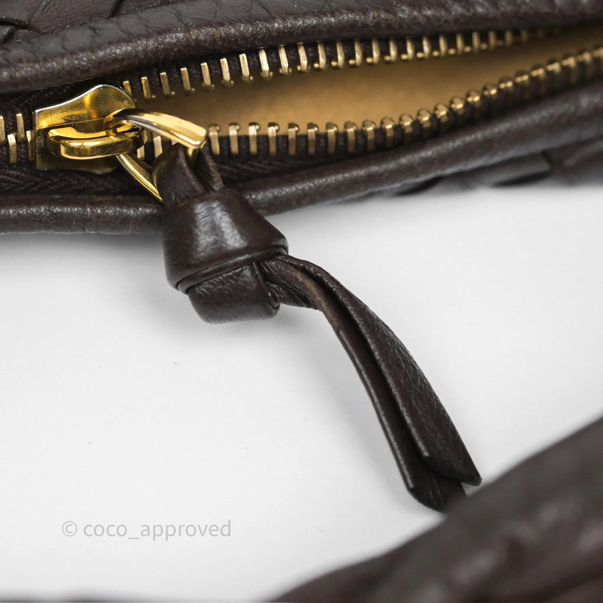 Bottega Veneta Veneta Hobo Ebano Nappa Intrecciato
