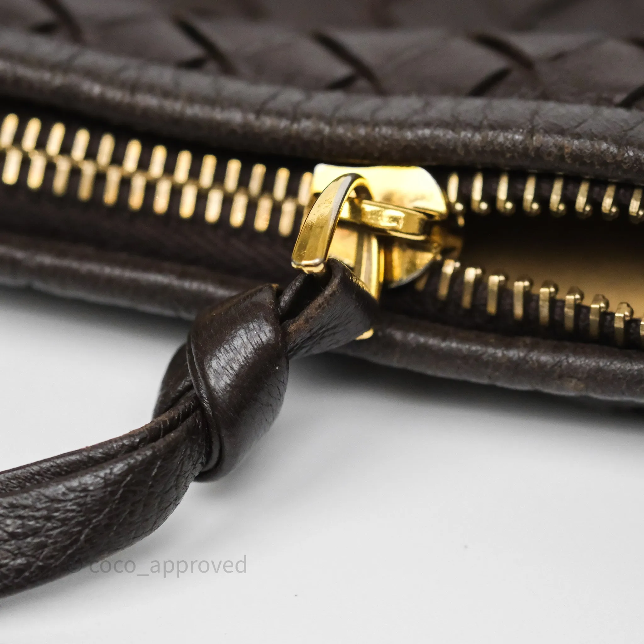 Bottega Veneta Veneta Hobo Ebano Nappa Intrecciato