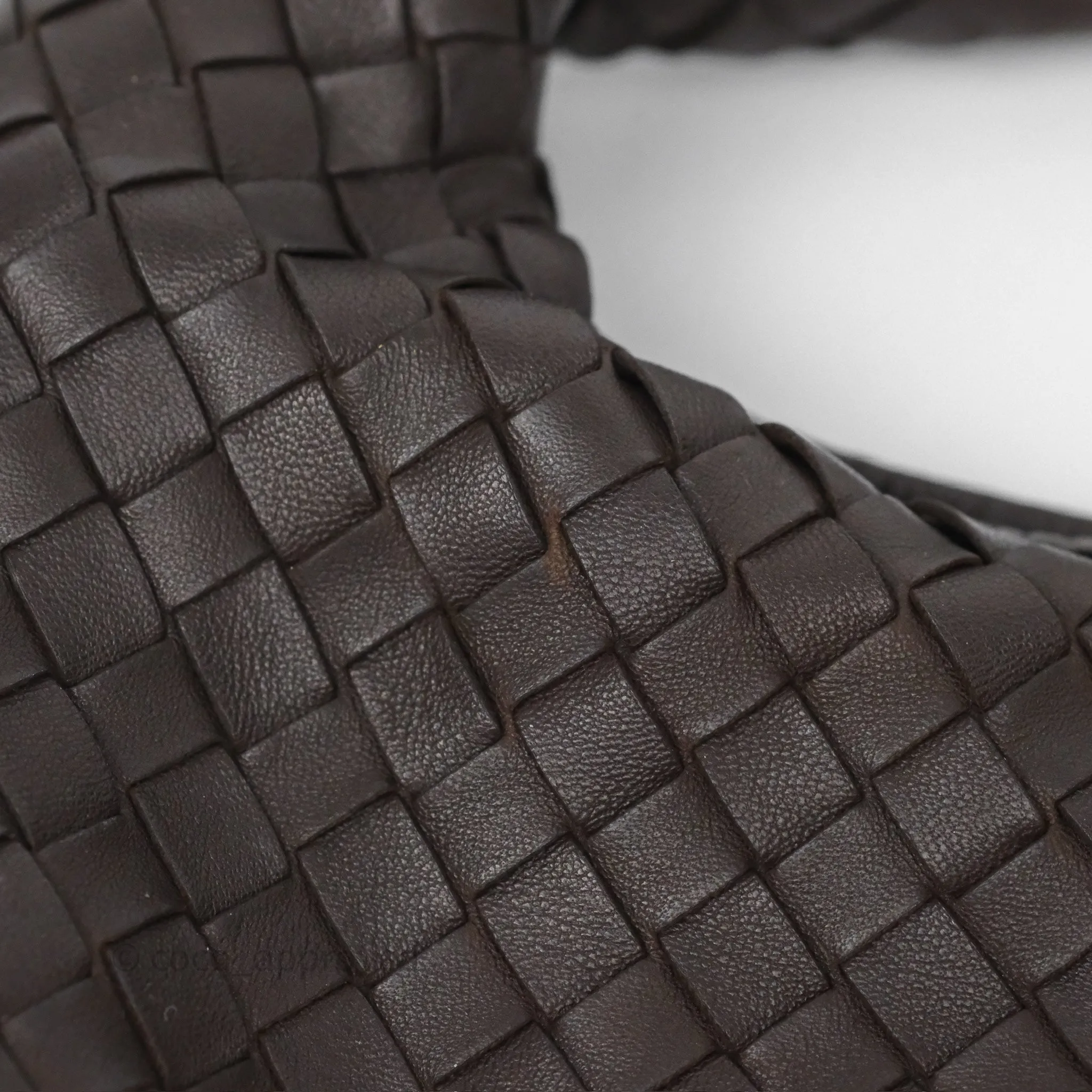 Bottega Veneta Veneta Hobo Ebano Nappa Intrecciato