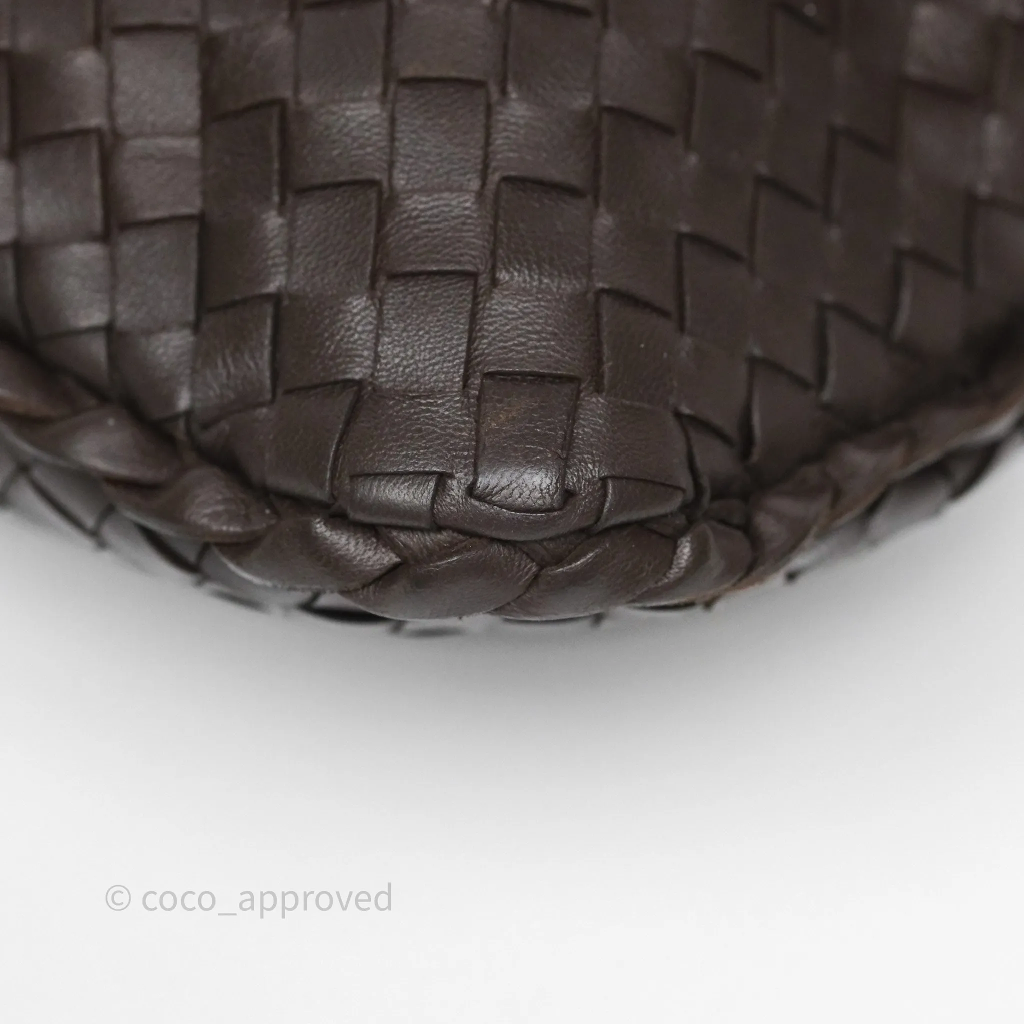 Bottega Veneta Veneta Hobo Ebano Nappa Intrecciato