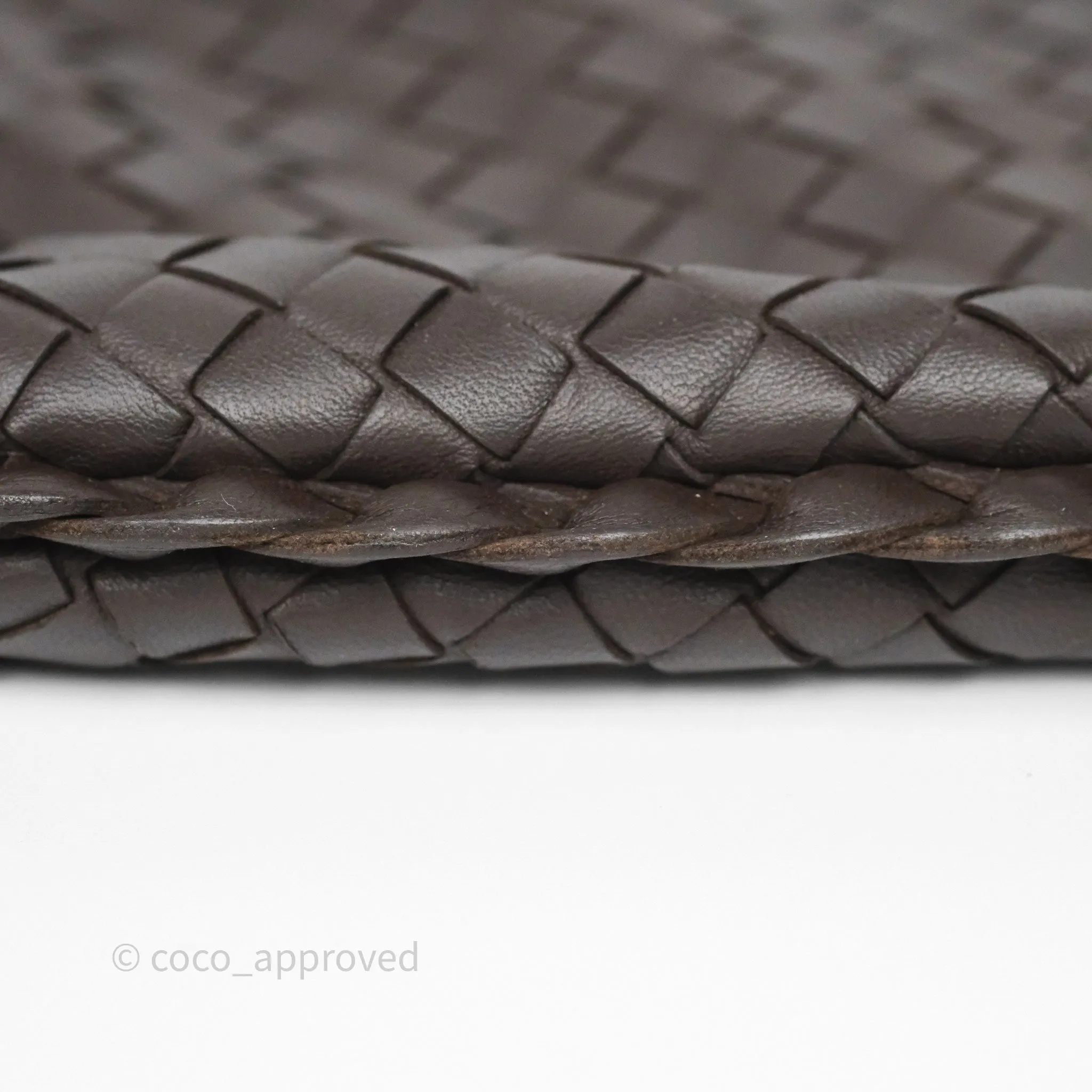 Bottega Veneta Veneta Hobo Ebano Nappa Intrecciato