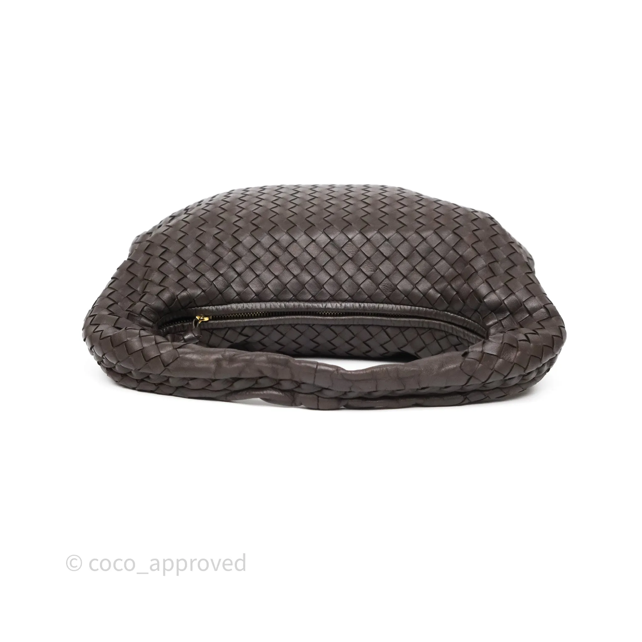 Bottega Veneta Veneta Hobo Ebano Nappa Intrecciato