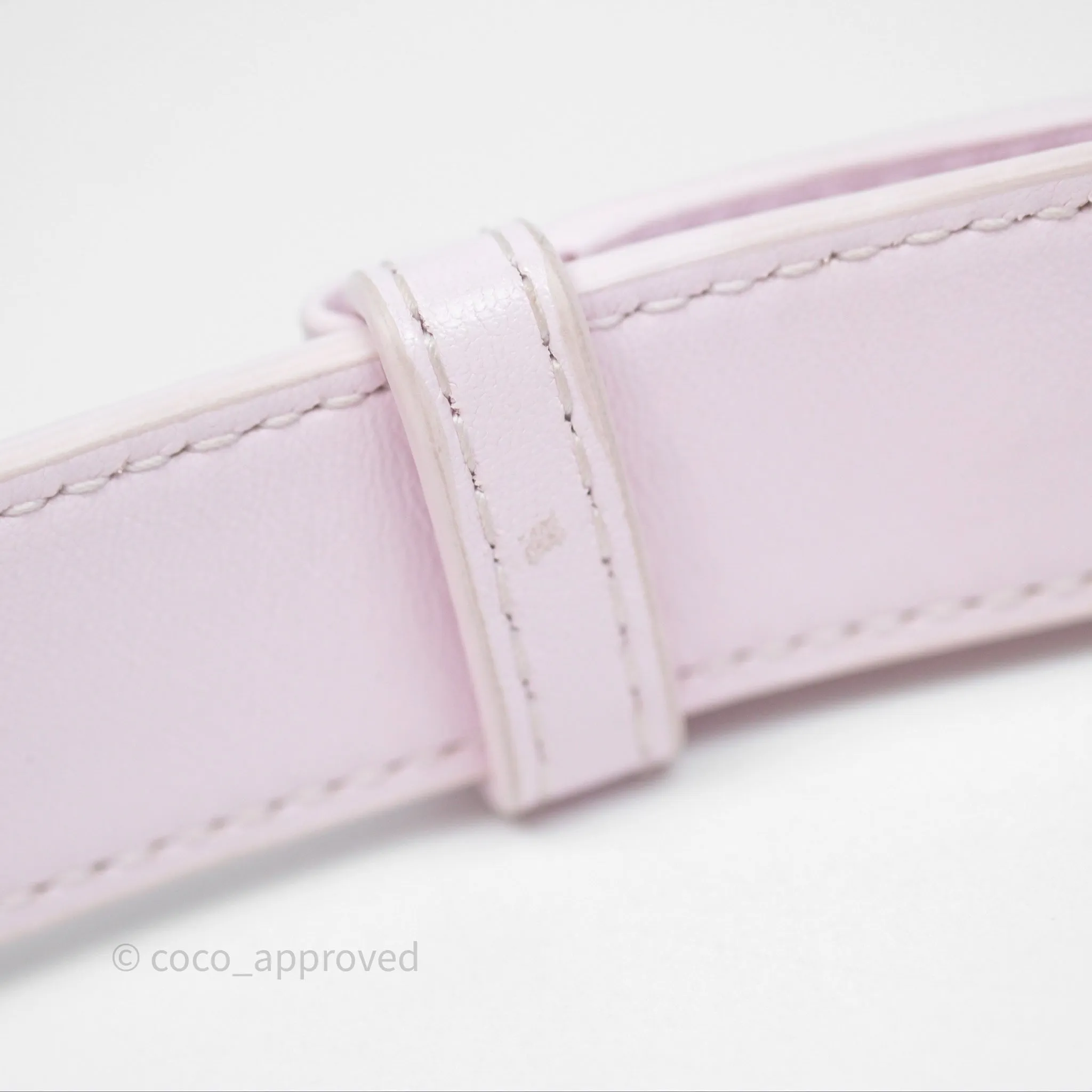 Bottega Veneta Wallace Pink Intrecciato Gold Hardware