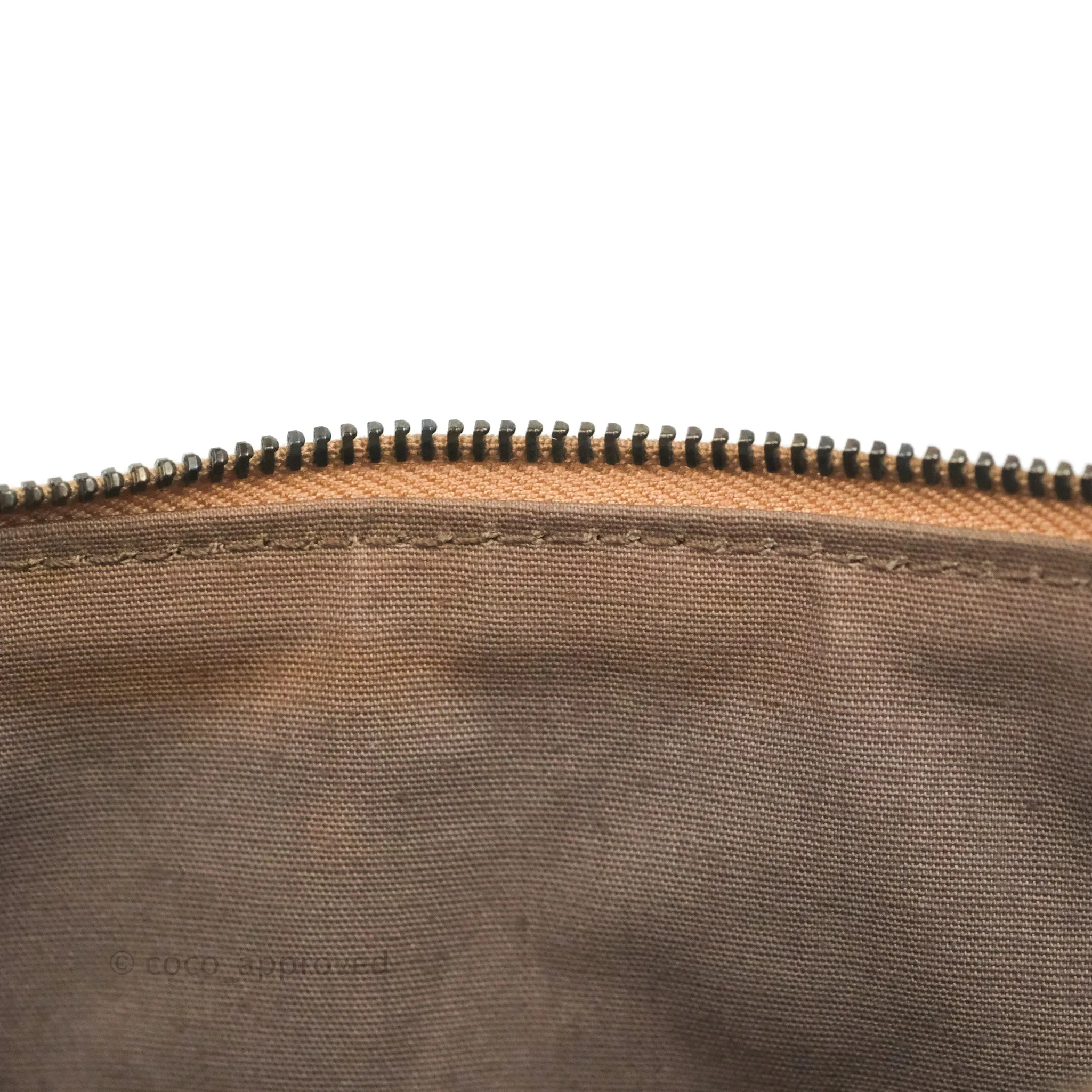Bottega Veneta Zip Pouch Intrecciato Snake Pattern Beige Pink