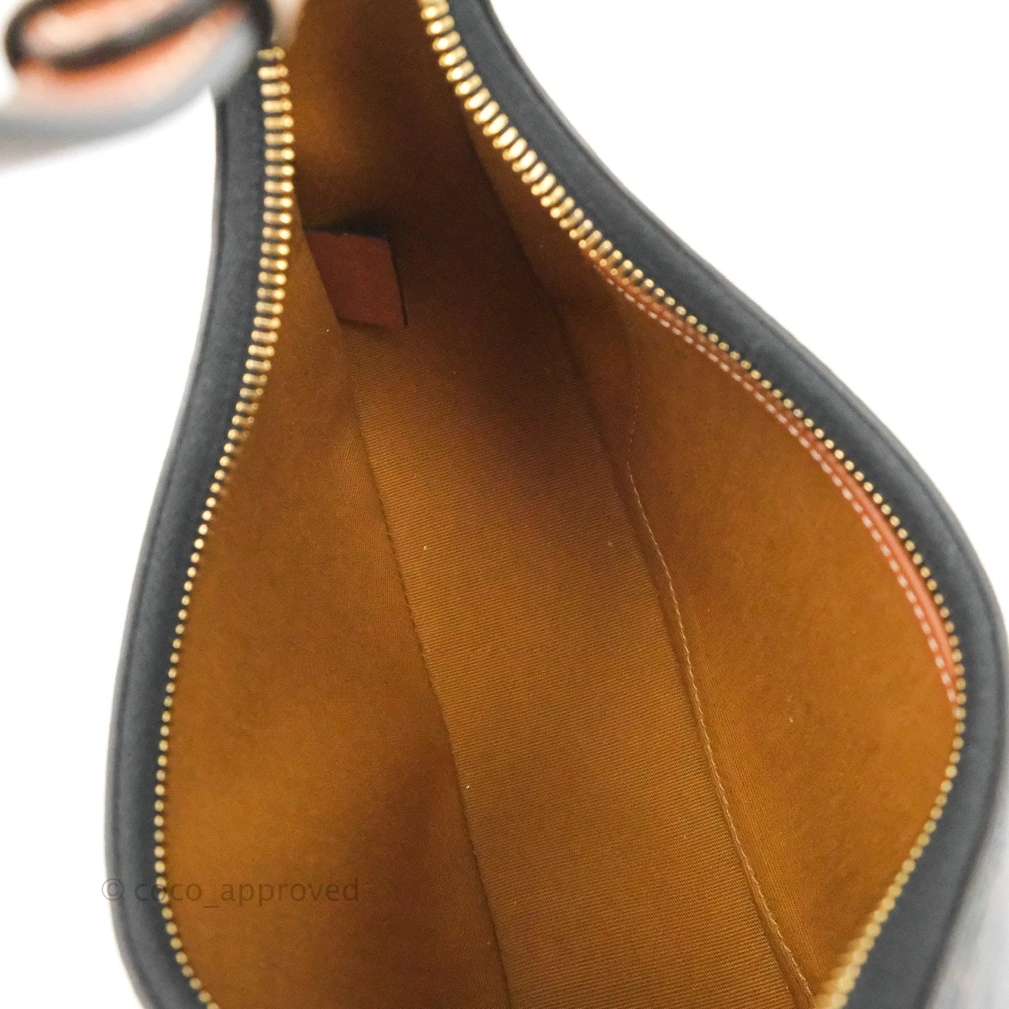 Celine Ava Bag In Triomphe Canvas Calfskin Tan