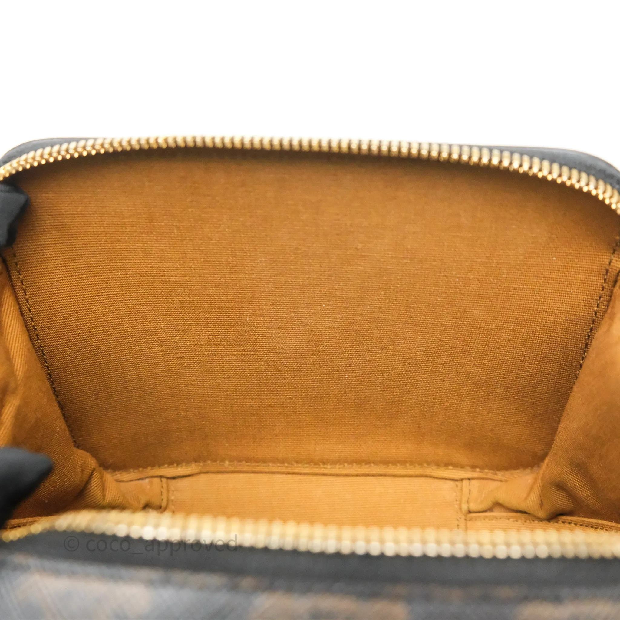 Celine Cuir Box On Chain Triomphe Canvas Tan Calfskin