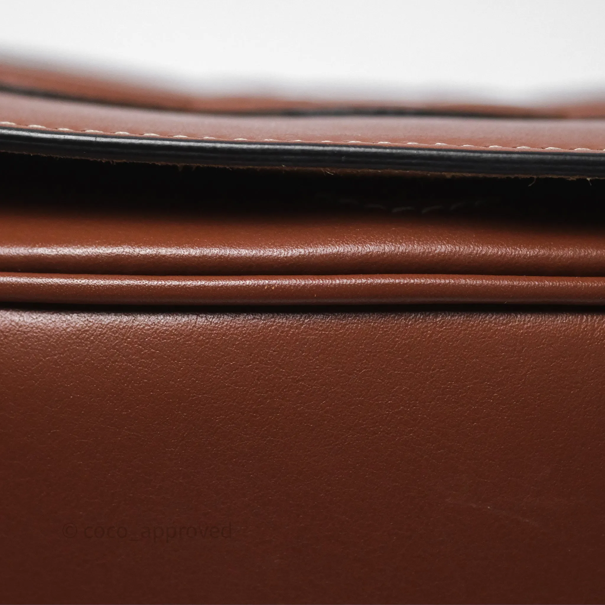 Celine Folco Cuir Triomphe in Smooth Calfskin Tan