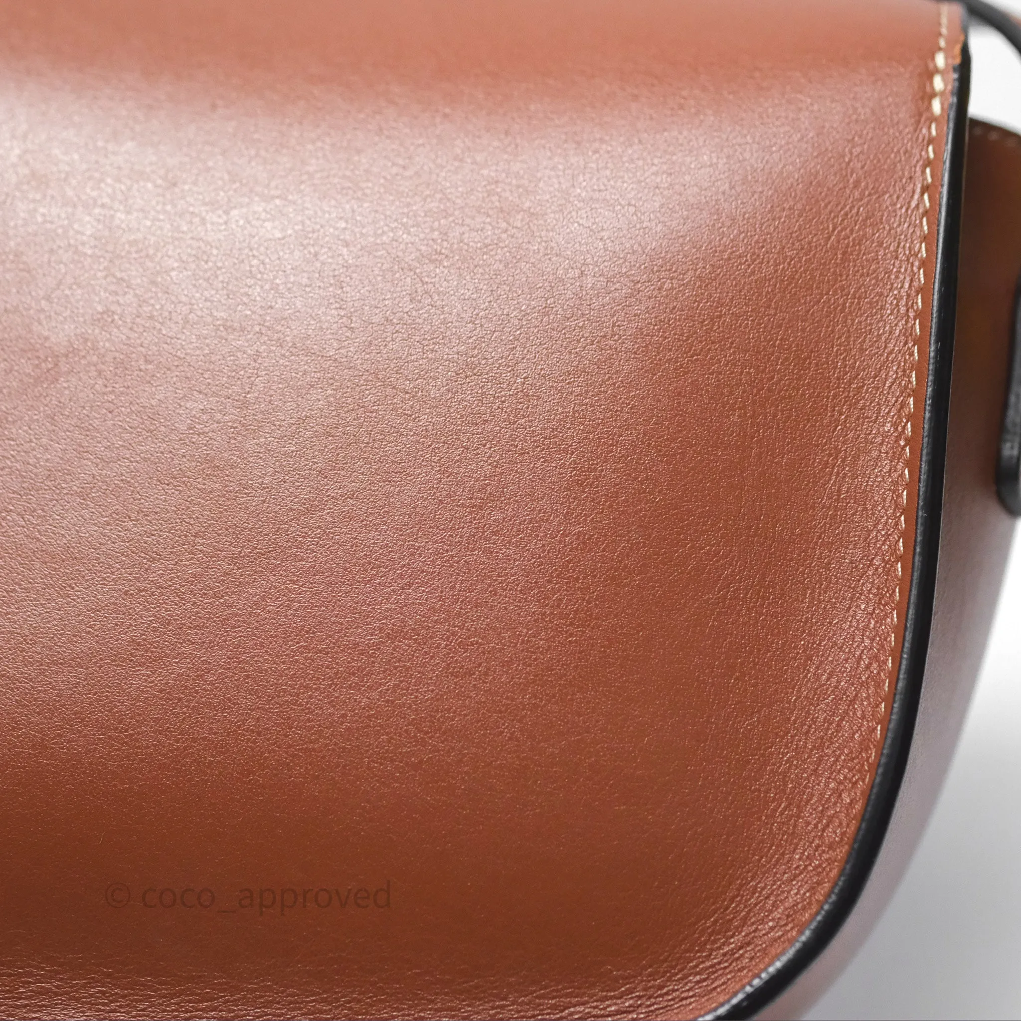 Celine Folco Cuir Triomphe in Smooth Calfskin Tan