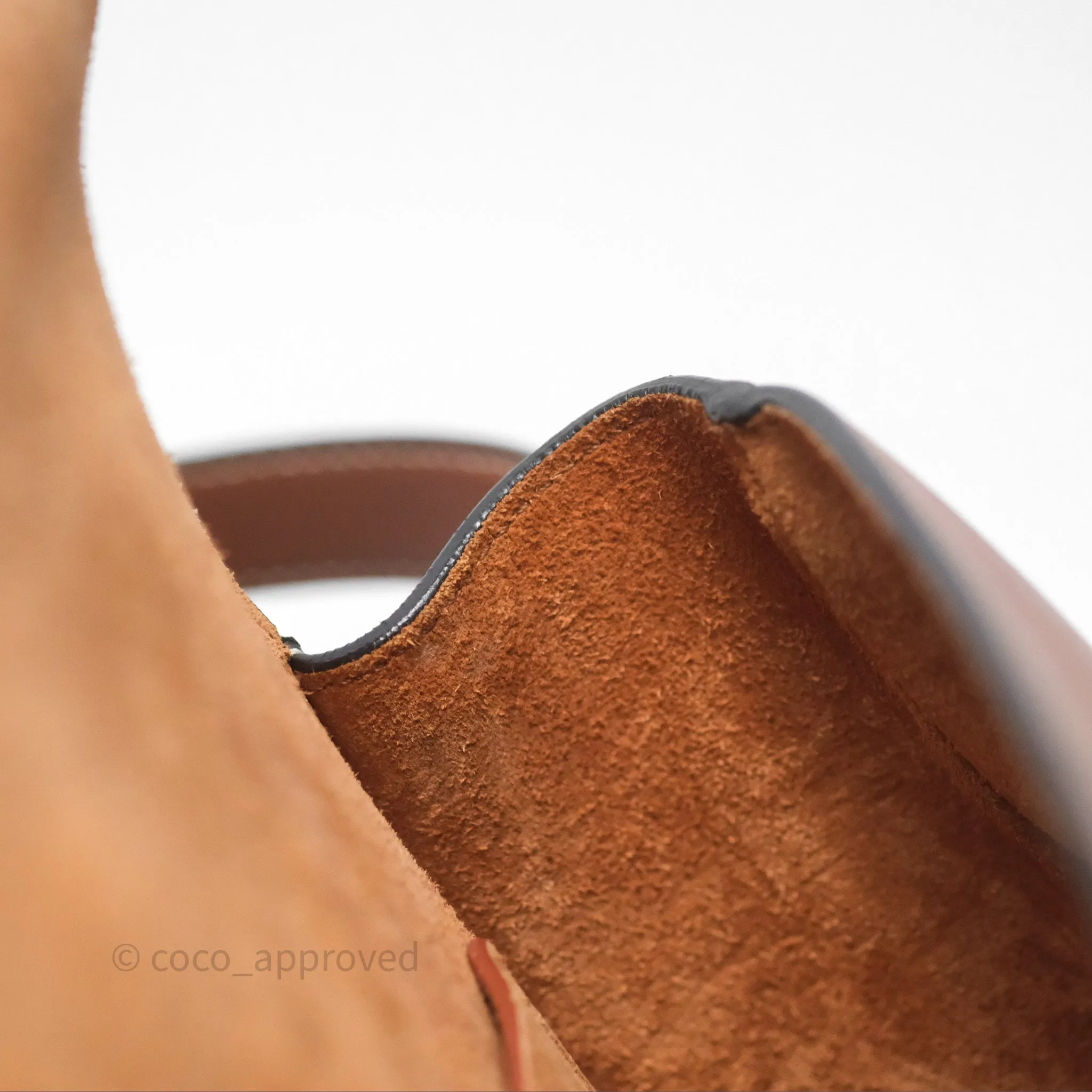 Celine Folco Cuir Triomphe in Smooth Calfskin Tan