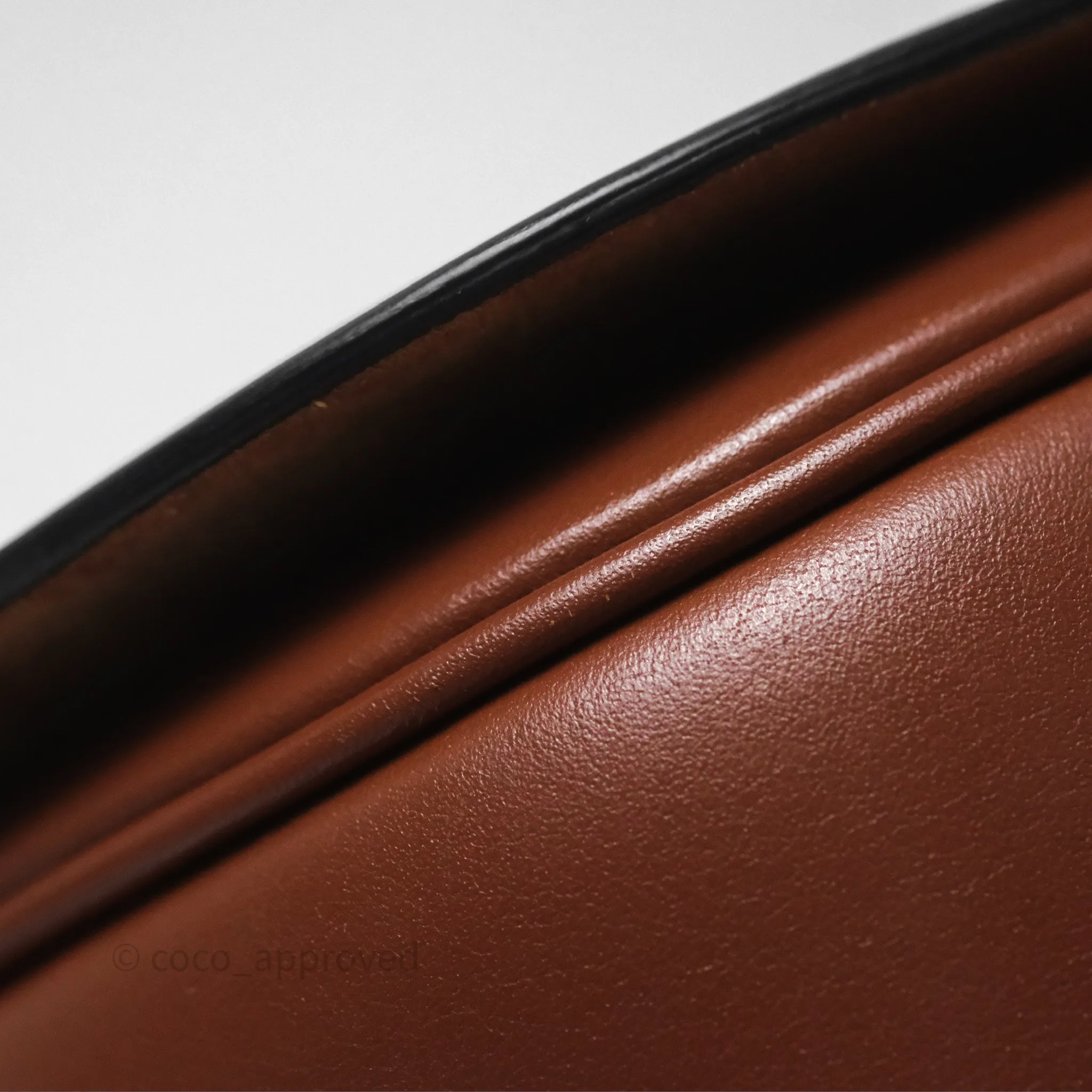 Celine Folco Cuir Triomphe in Smooth Calfskin Tan