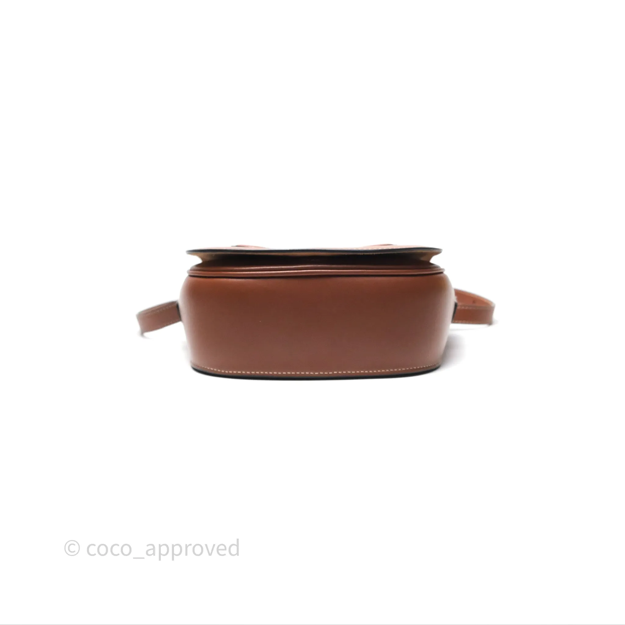 Celine Folco Cuir Triomphe in Smooth Calfskin Tan