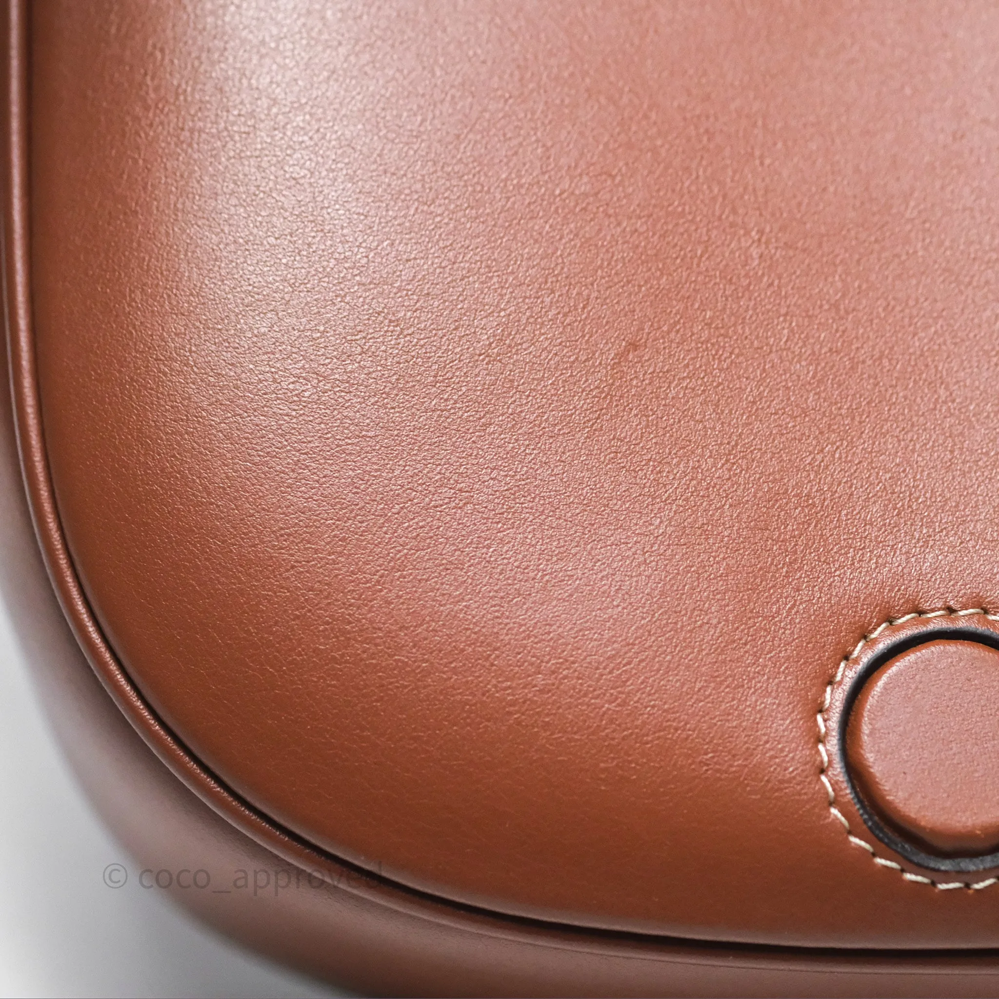 Celine Folco Cuir Triomphe in Smooth Calfskin Tan