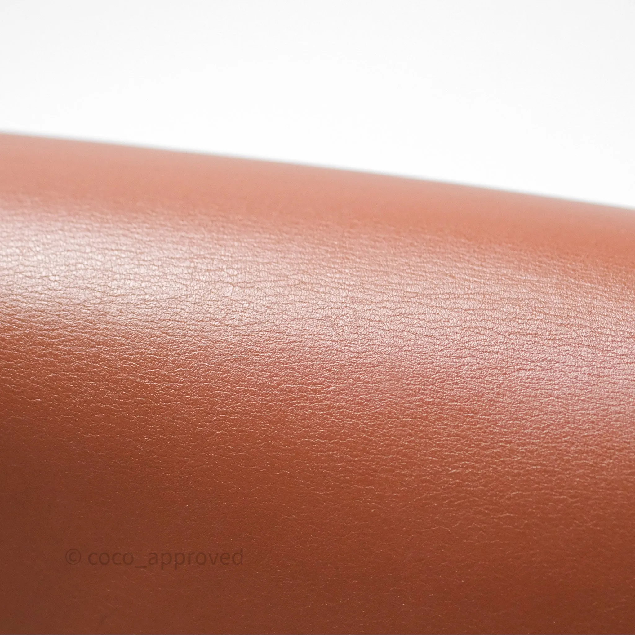 Celine Folco Cuir Triomphe in Smooth Calfskin Tan