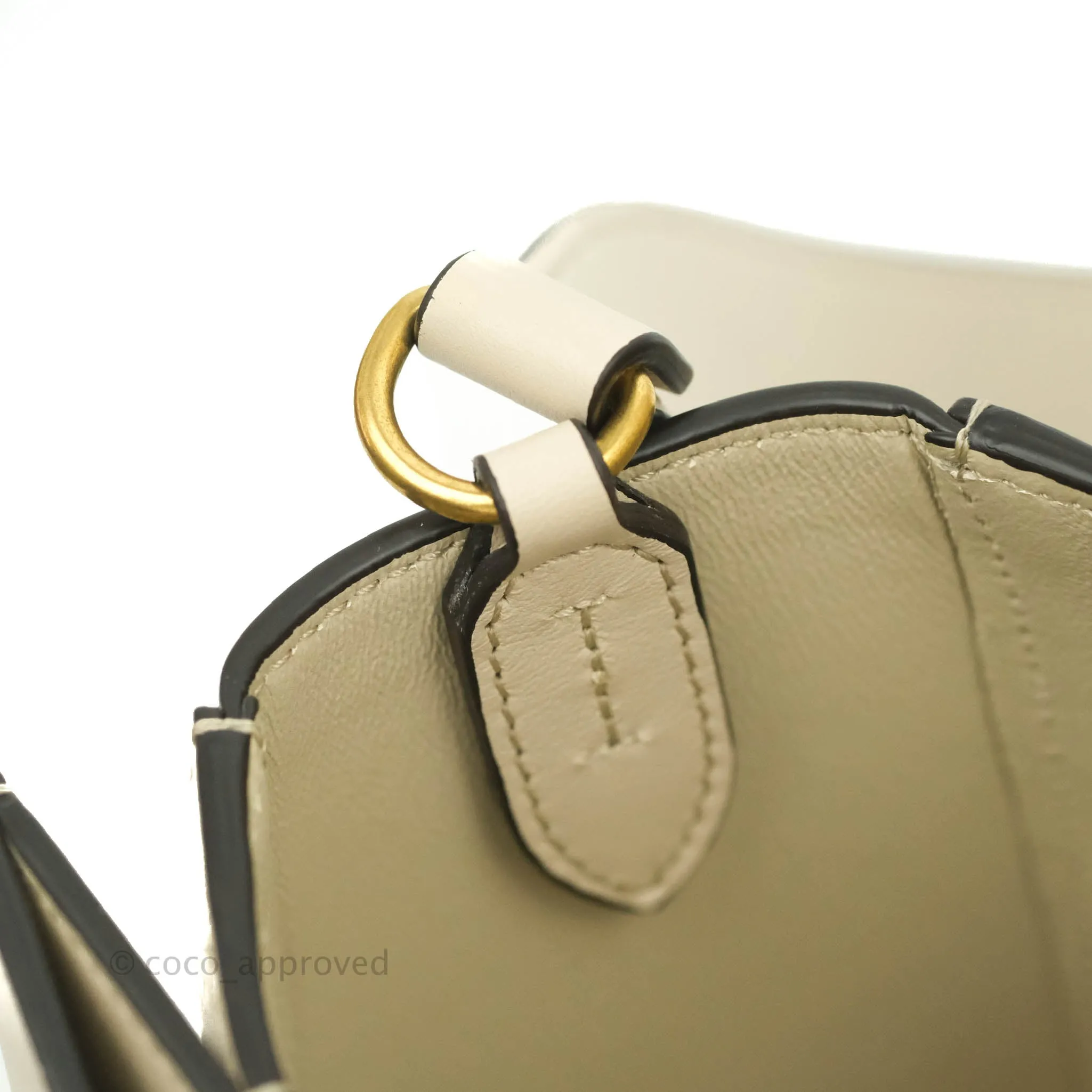 Celine Frame Bag Blue & Optic White