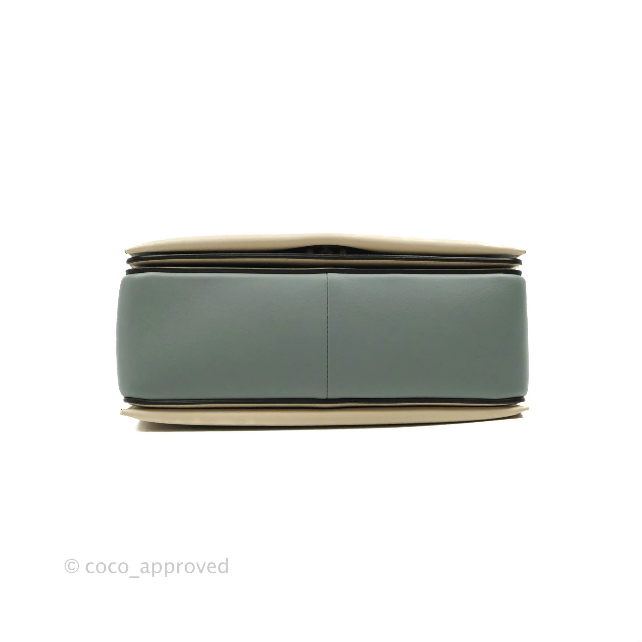 Celine Frame Bag Blue & Optic White