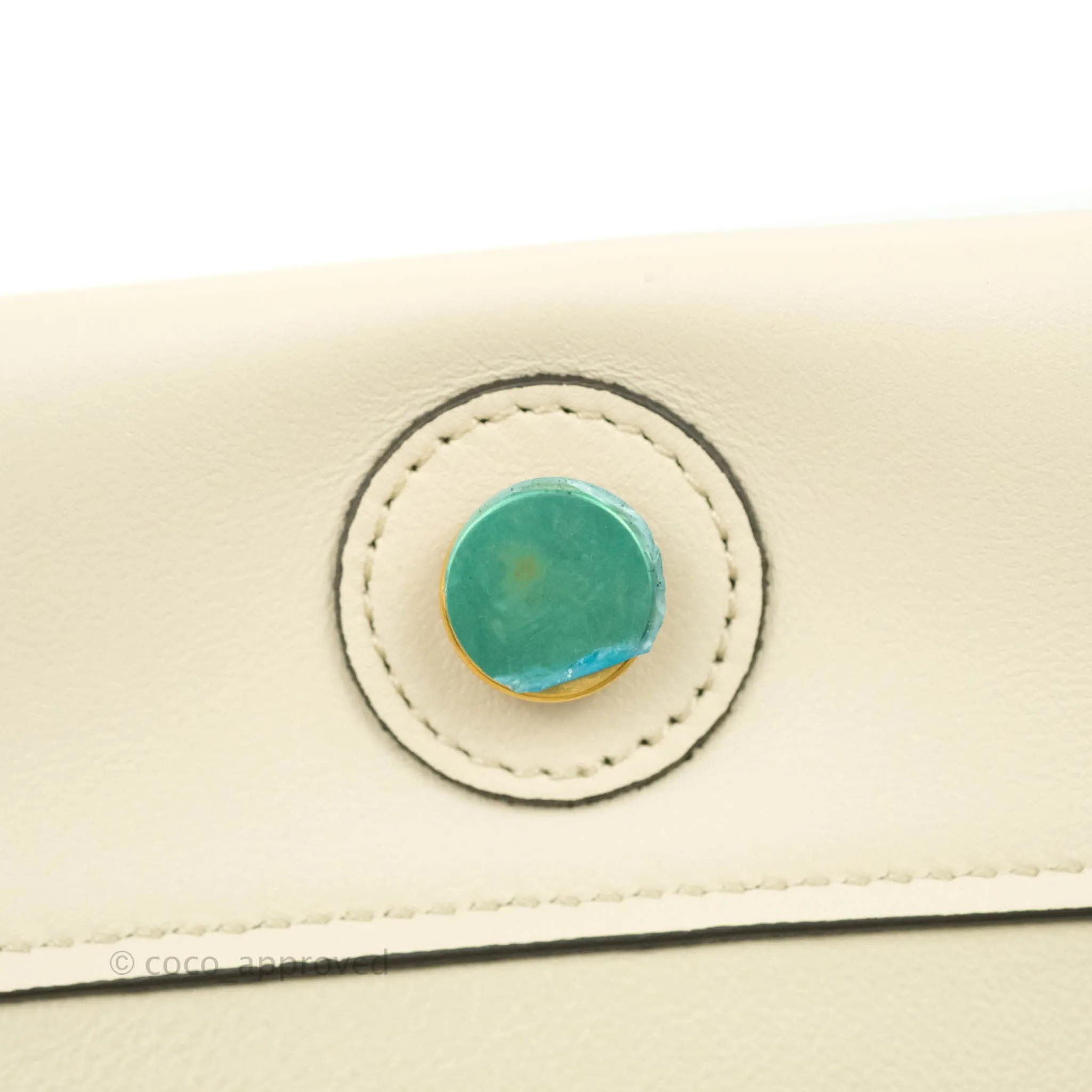 Celine Frame Bag Blue & Optic White