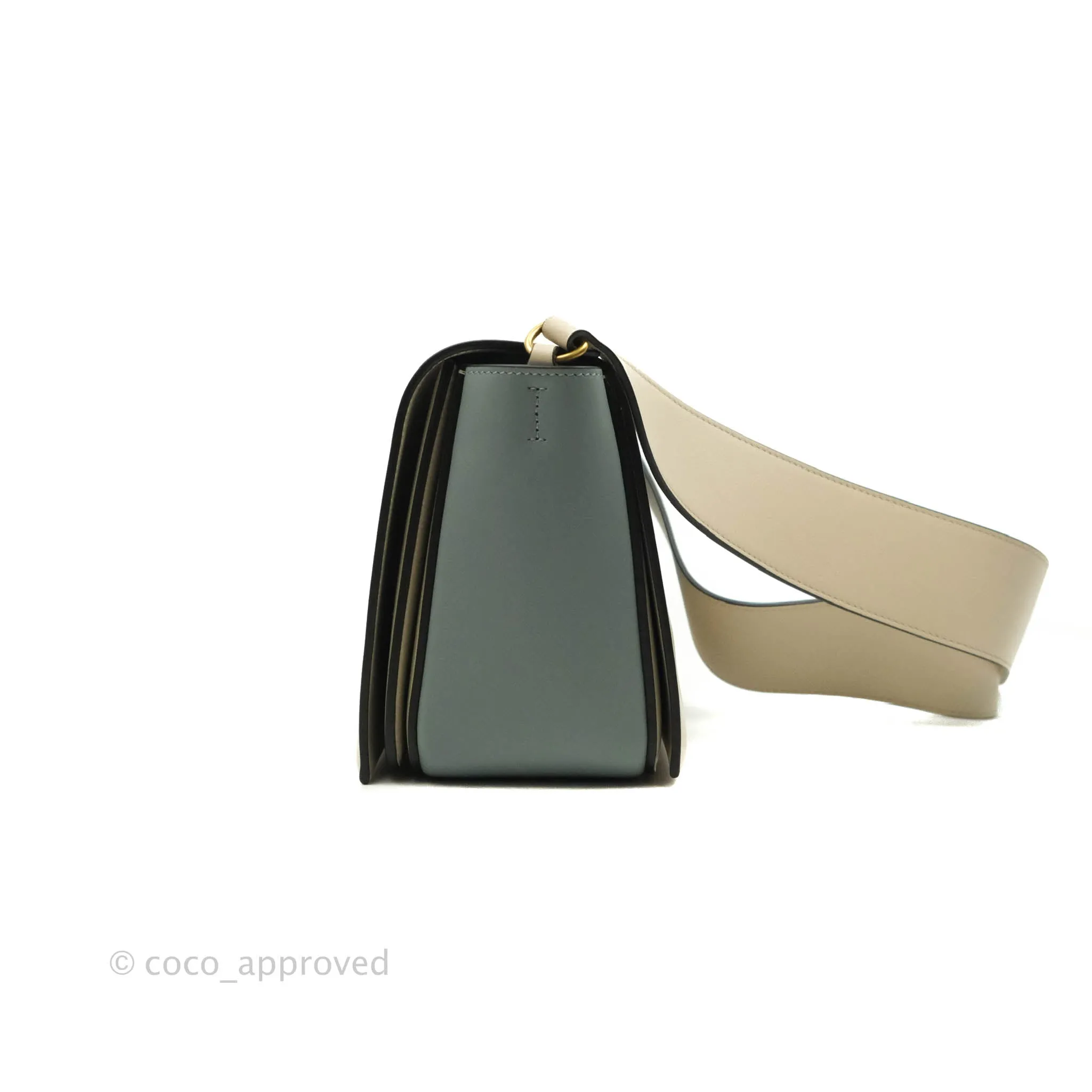 Celine Frame Bag Blue & Optic White