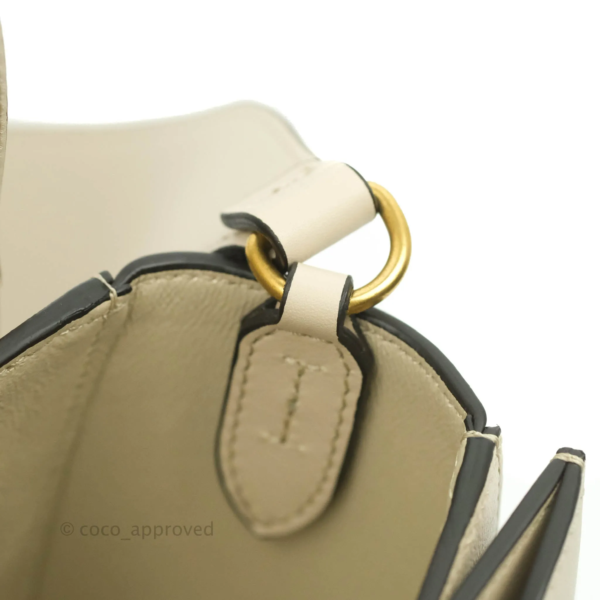 Celine Frame Bag Blue & Optic White