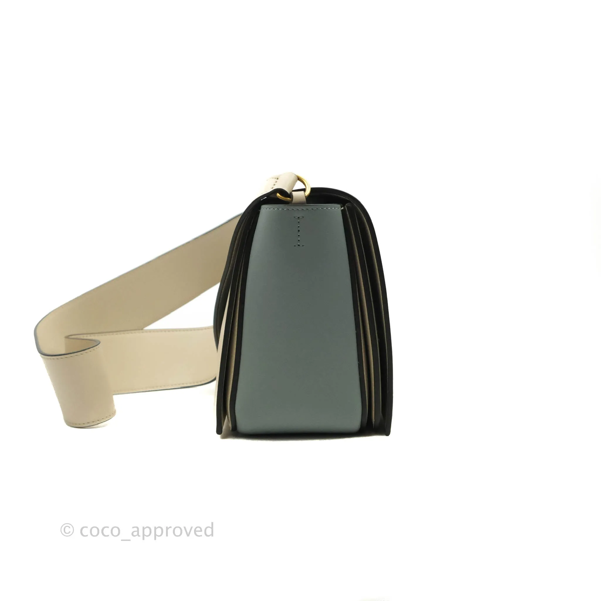 Celine Frame Bag Blue & Optic White