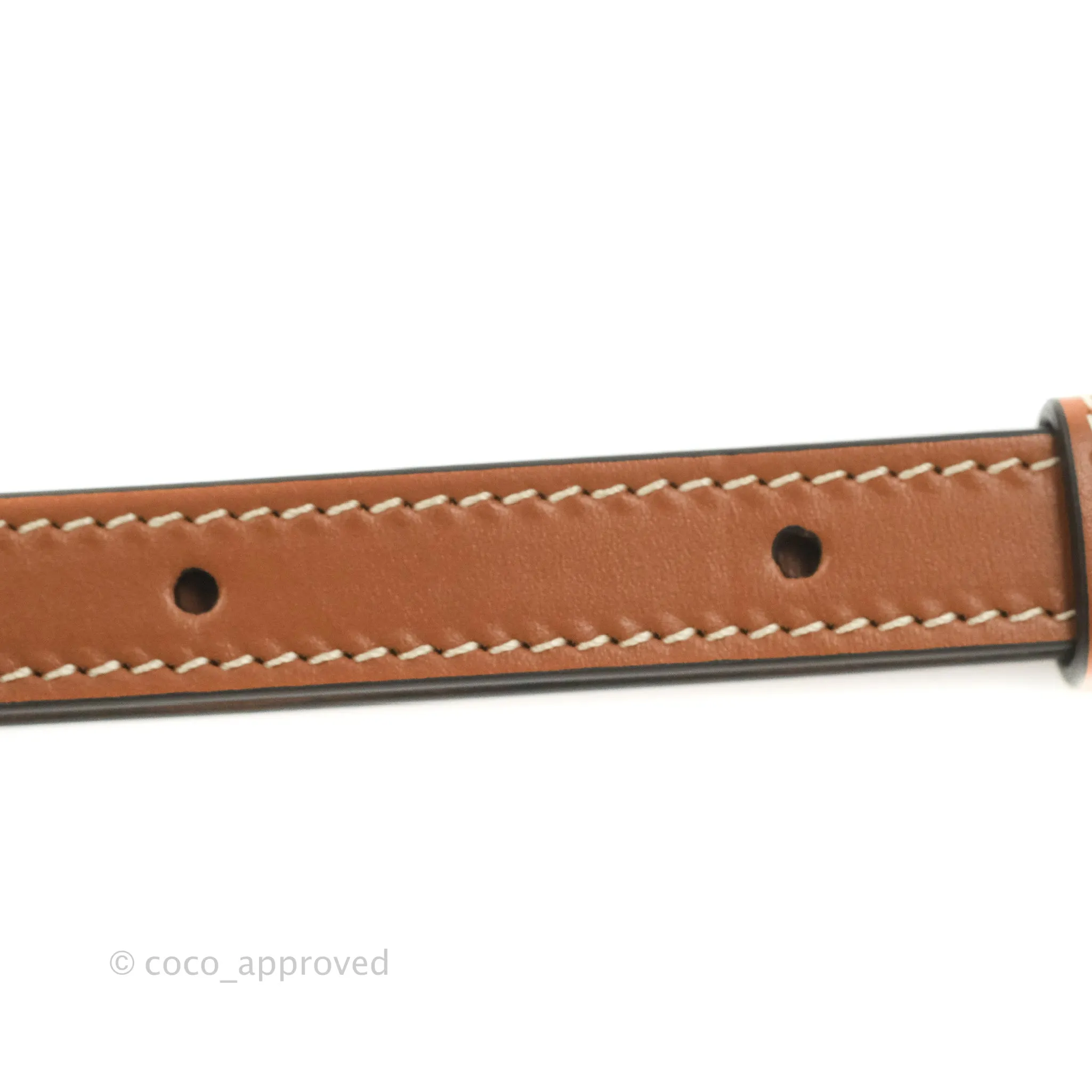 Celine Heart Tambour Bag Triomphe Canvas Tan