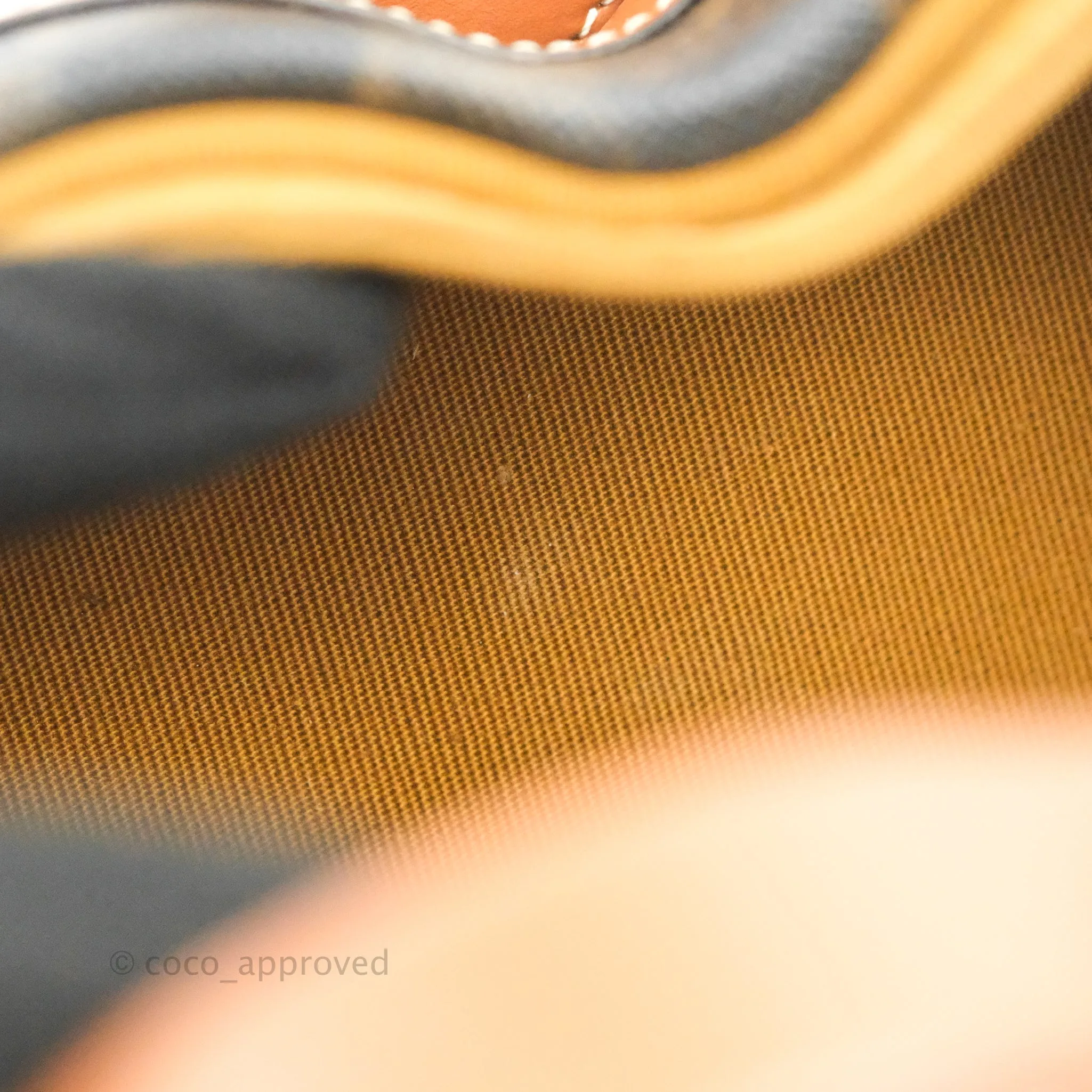 Celine Heart Tambour Bag Triomphe Canvas Tan