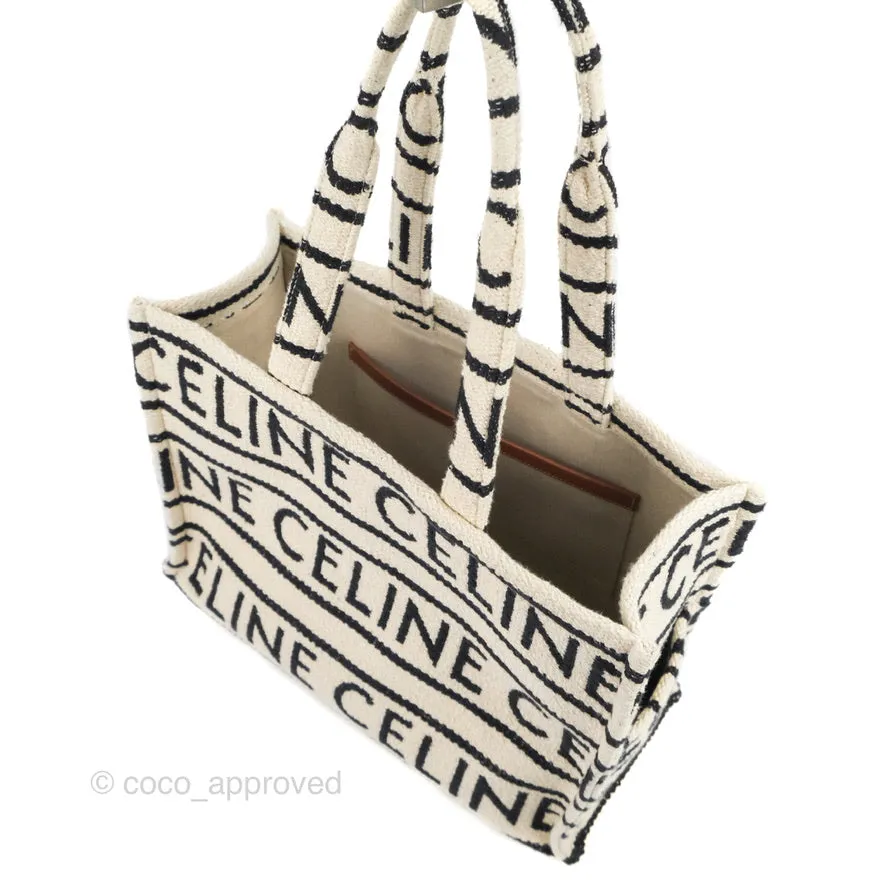Celine Large Cabas Thais Textile with Celine All-Over