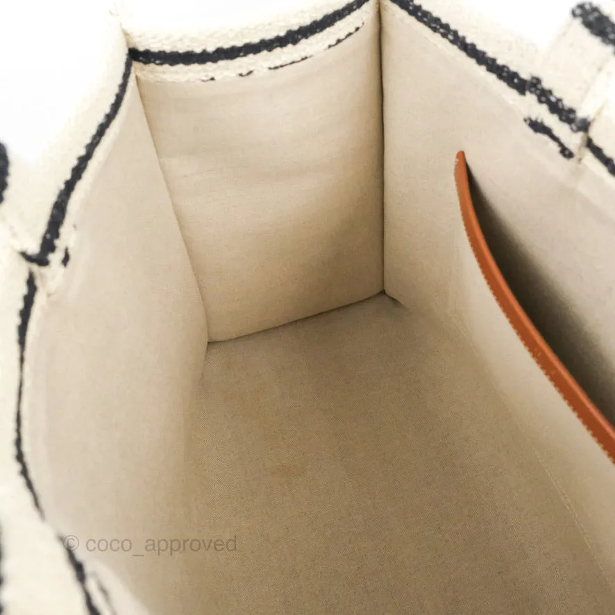 Celine Large Cabas Thais Textile with Celine All-Over