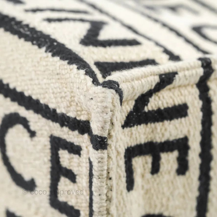 Celine Large Cabas Thais Textile with Celine All-Over