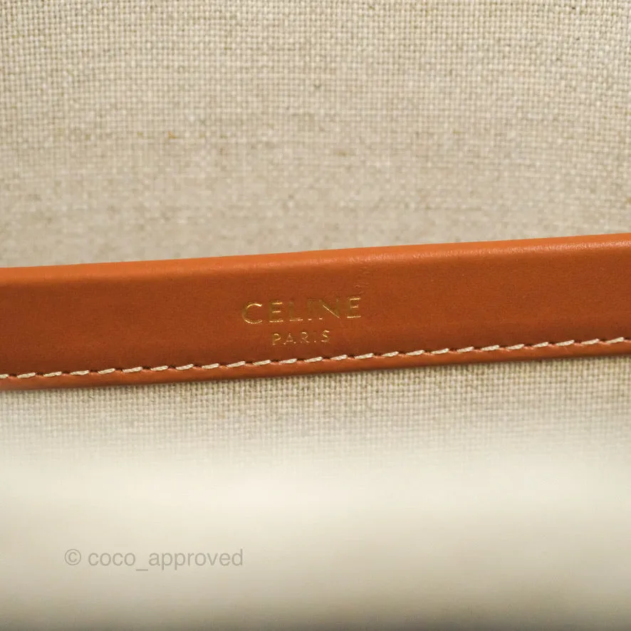 Celine Large Cabas Thais Textile with Celine All-Over