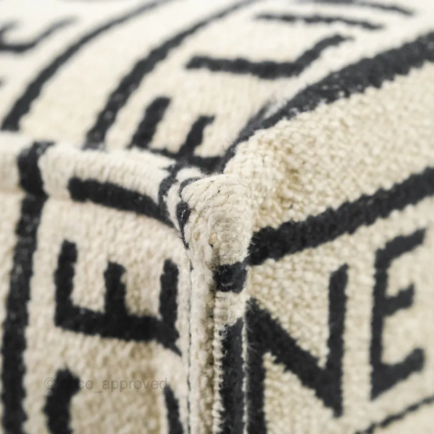 Celine Large Cabas Thais Textile with Celine All-Over