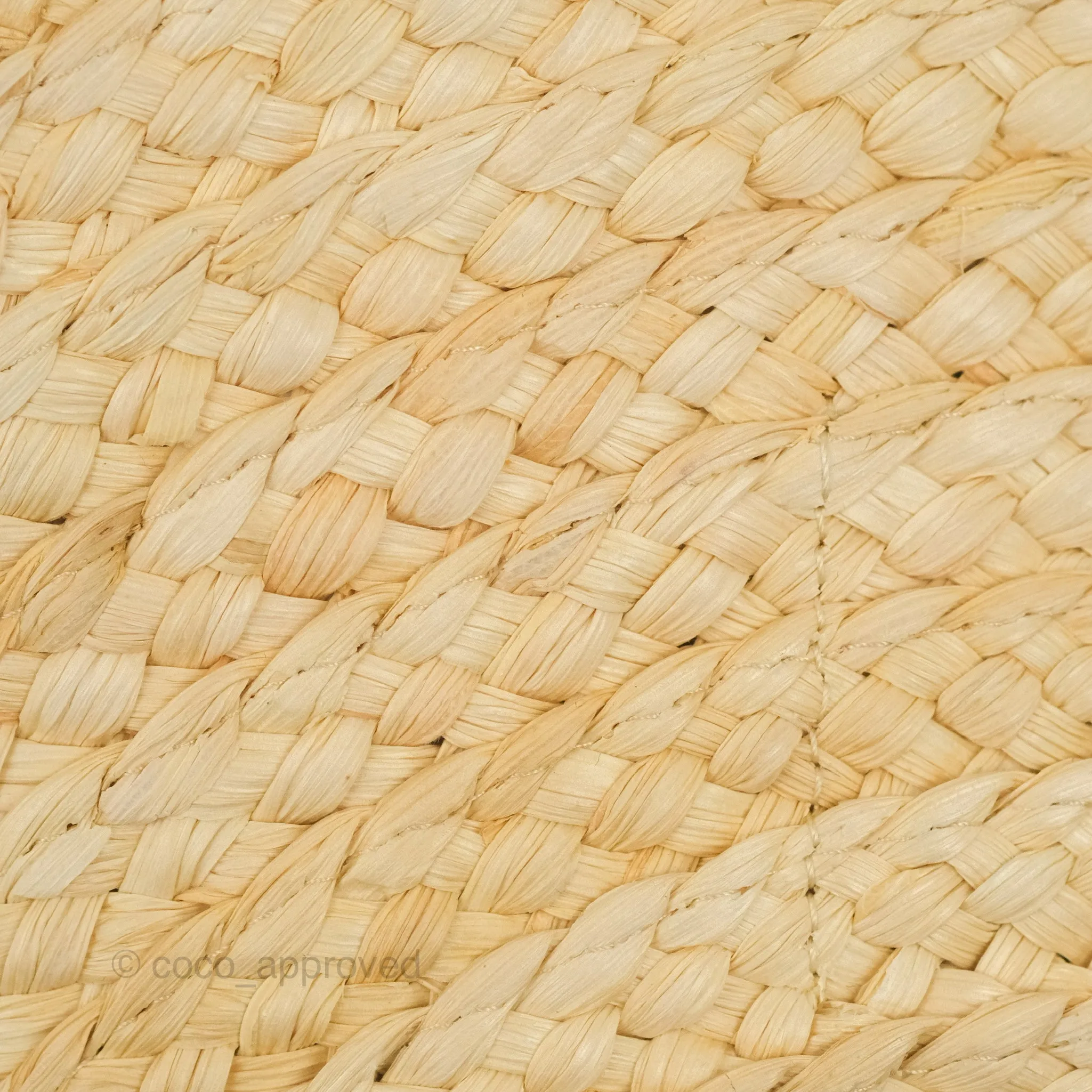 Celine Large Round Corn Leaves Calfskin Natural/Tan