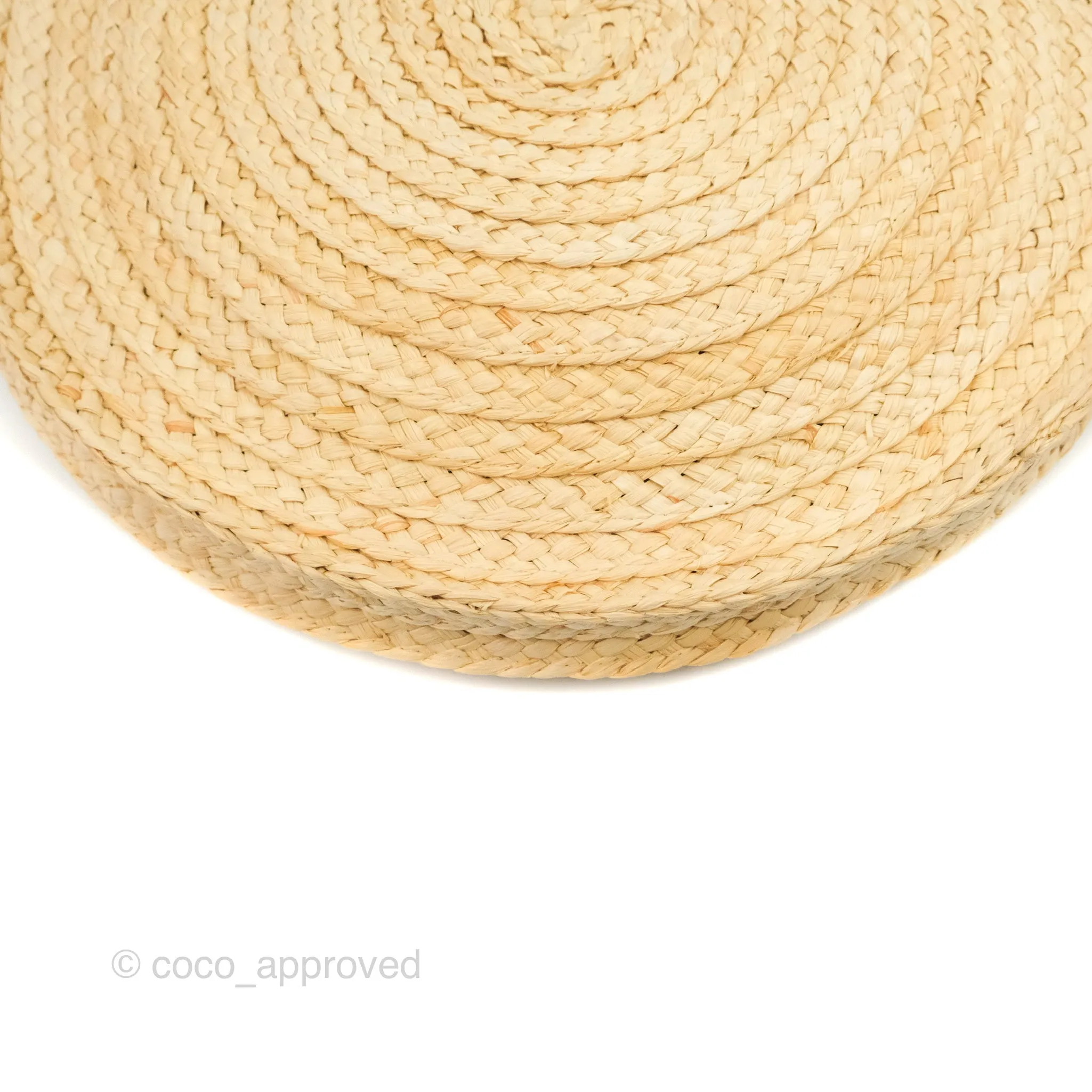 Celine Large Round Corn Leaves Calfskin Natural/Tan