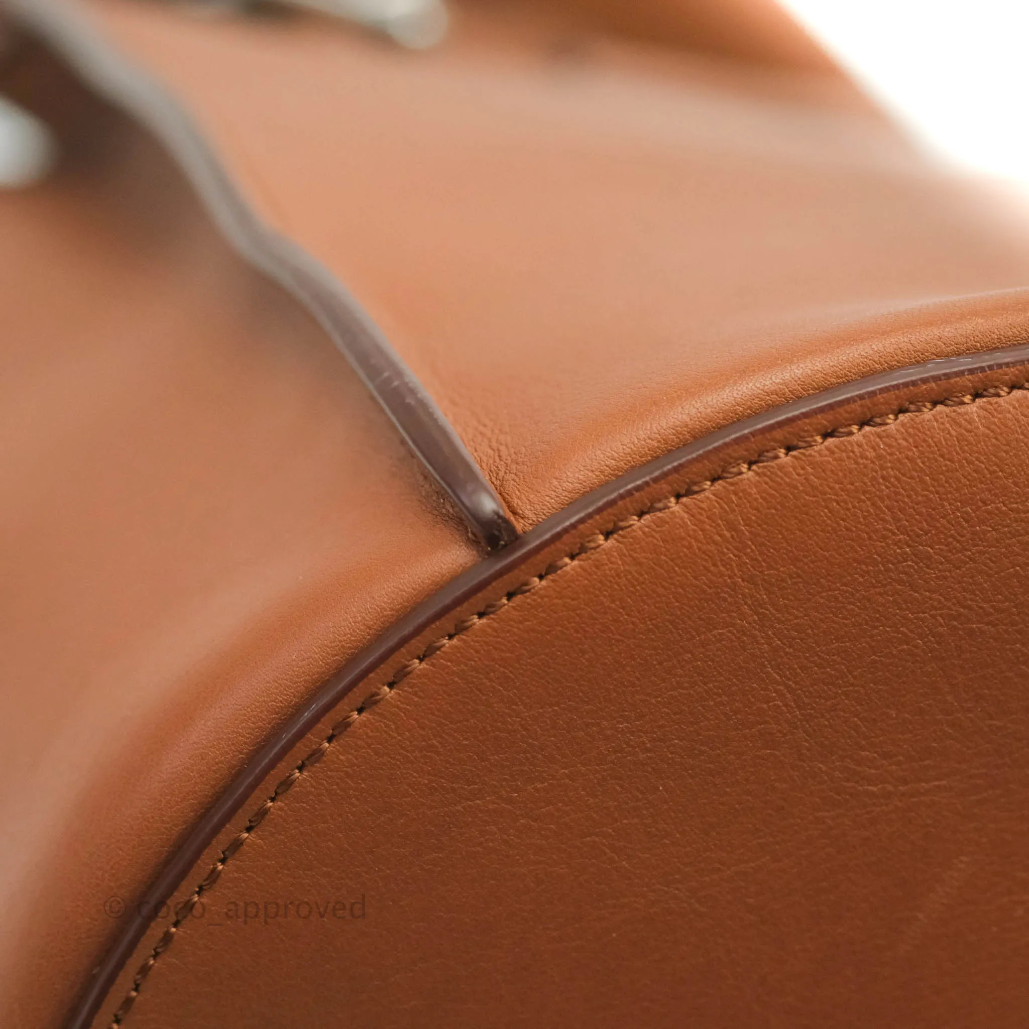 Celine Long Strap Big Bag Brown Bucket Calfskin