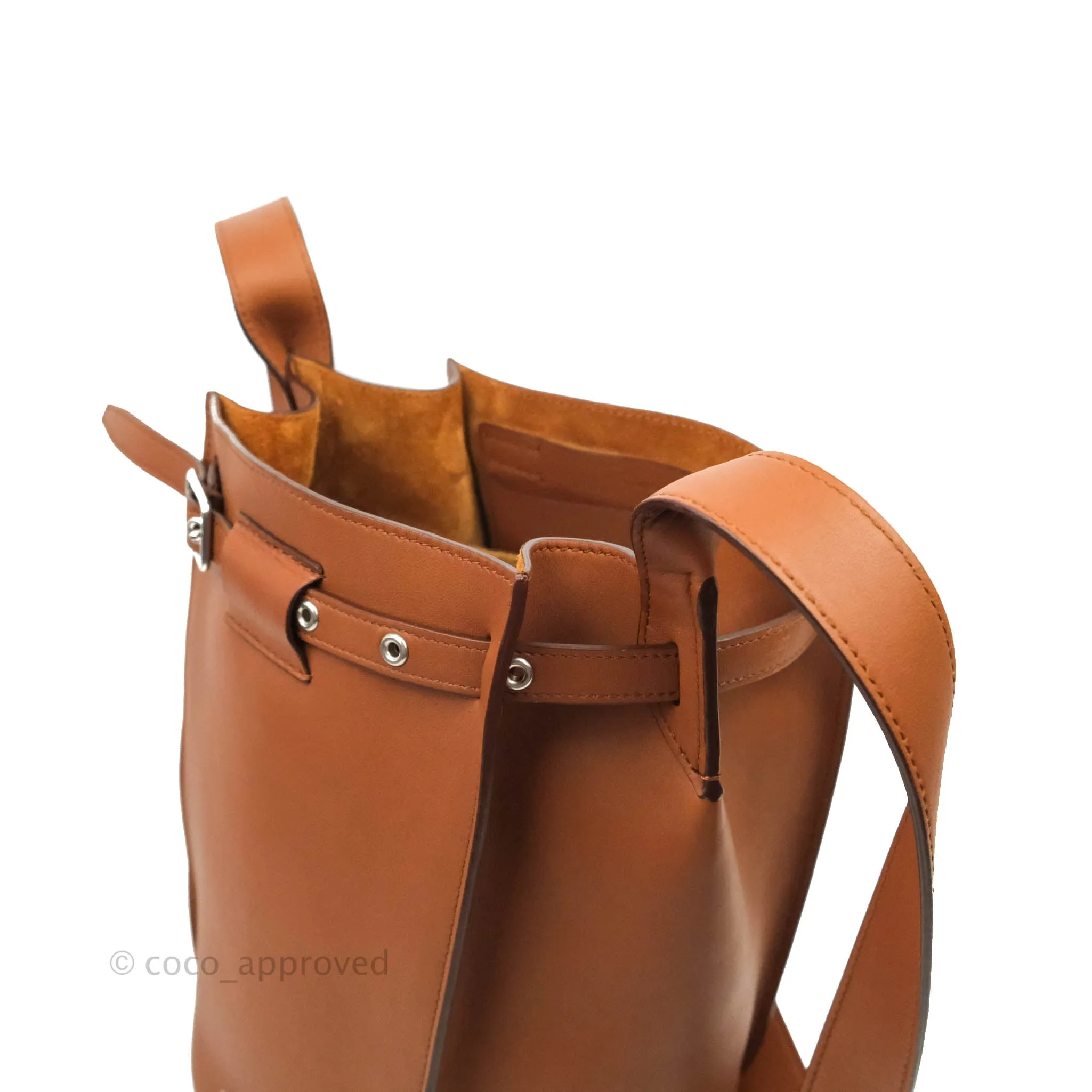 Celine Long Strap Big Bag Brown Bucket Calfskin