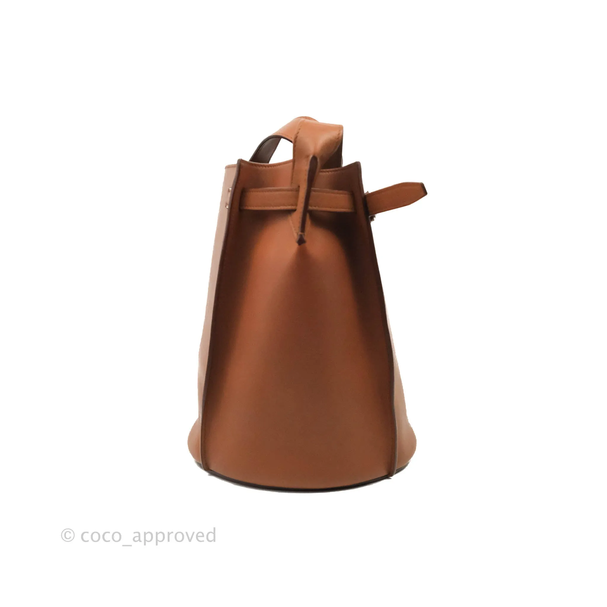 Celine Long Strap Big Bag Brown Bucket Calfskin