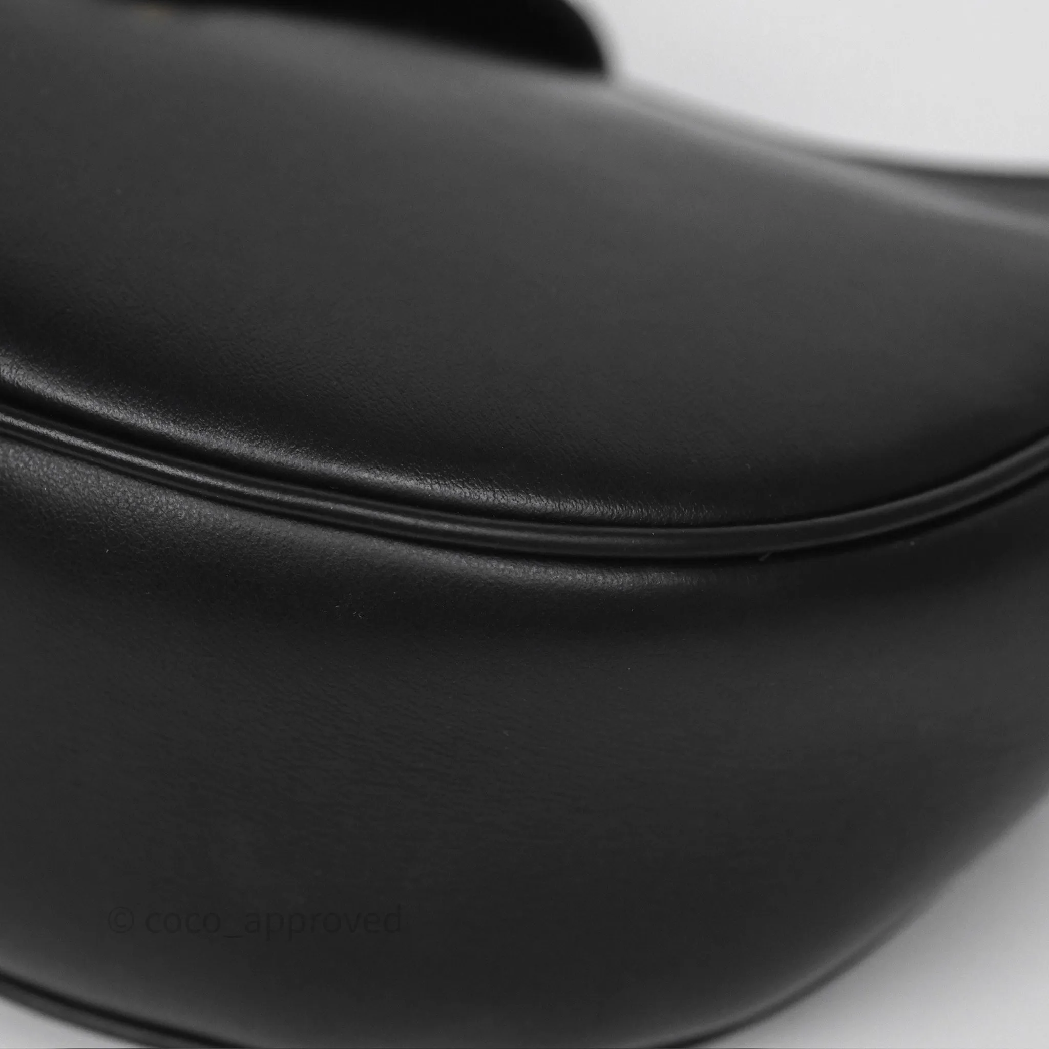 Celine Medium Ava Triomphe Bag Black Smooth Calfskin