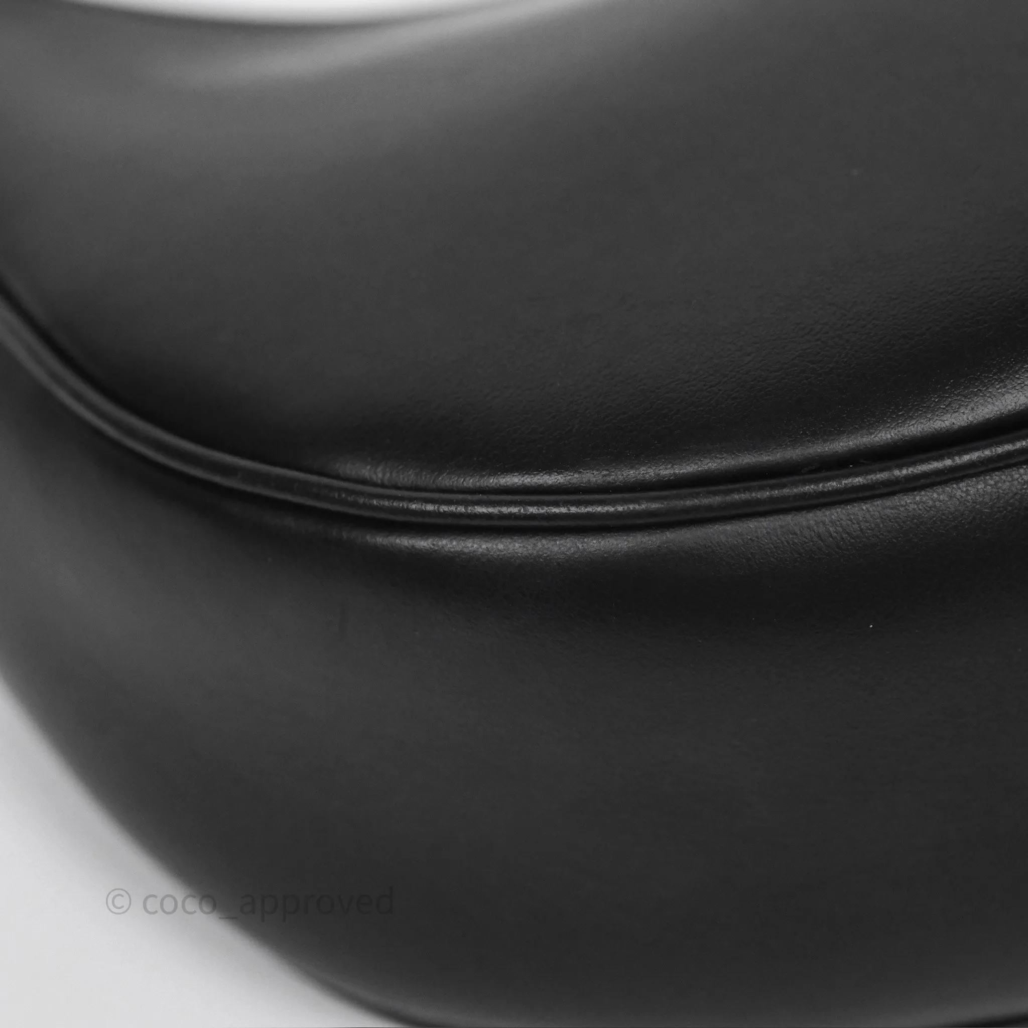 Celine Medium Ava Triomphe Bag Black Smooth Calfskin